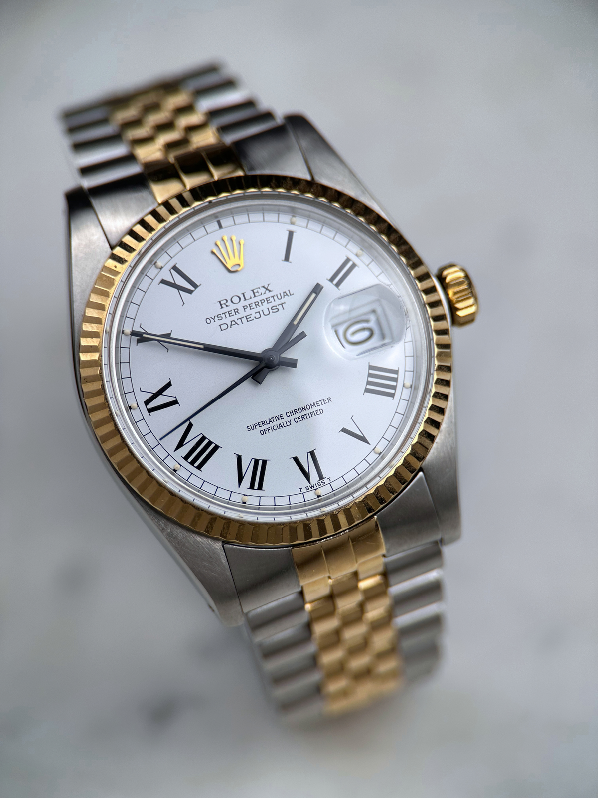 Rolex Datejust 36 "Buckley" 16030 Fullset 1983