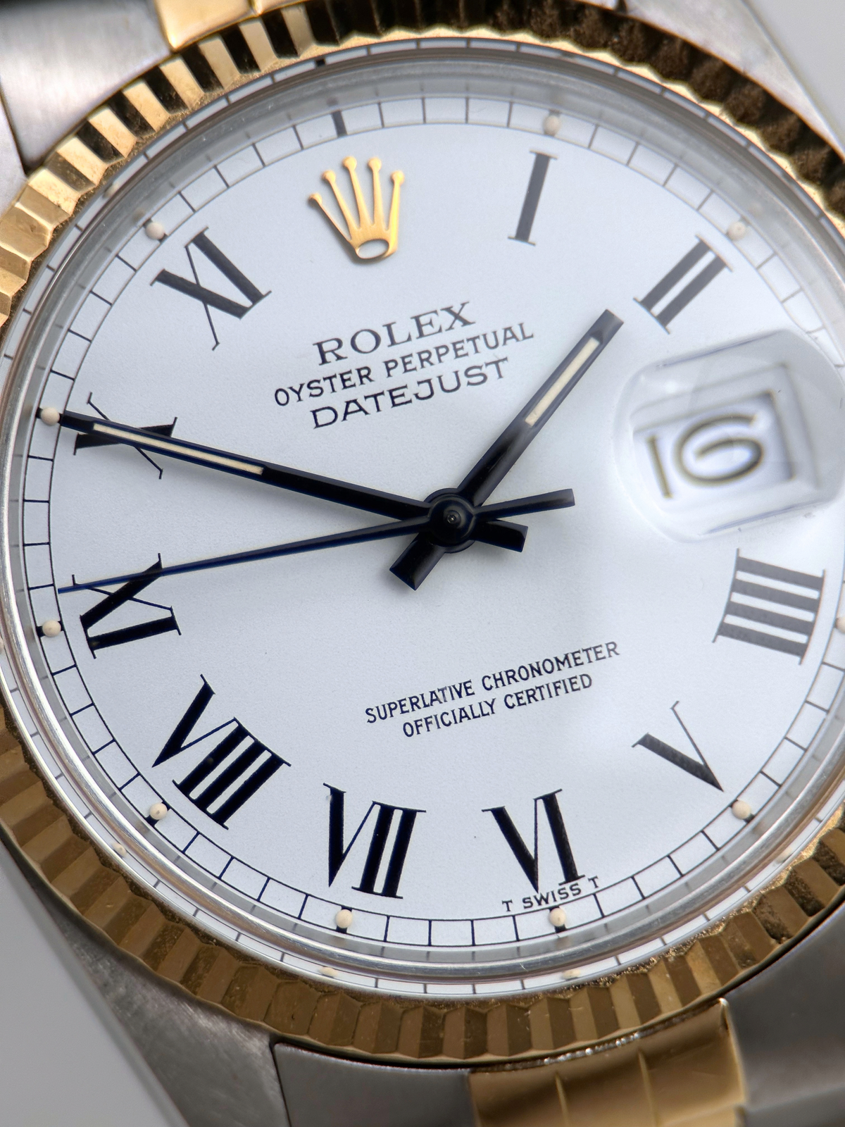 Rolex Datejust 36 "Buckley" 16030 Fullset 1983