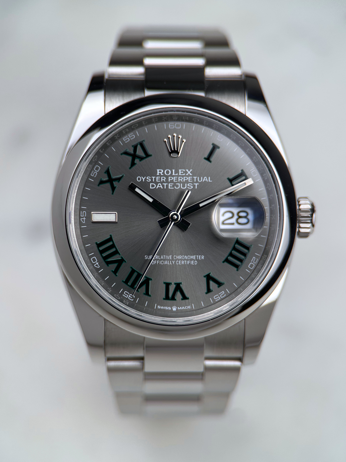 Rolex Datejust 36 "Wimbledon" 126200 Fullset 2022