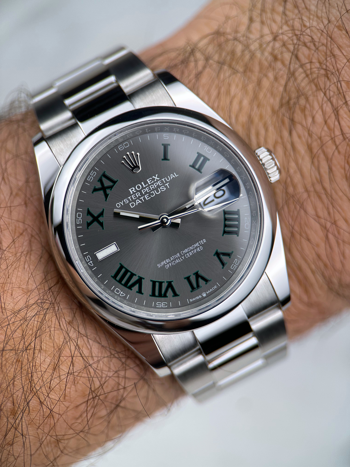Rolex Datejust 36 "Wimbledon" 126200 Fullset 2022