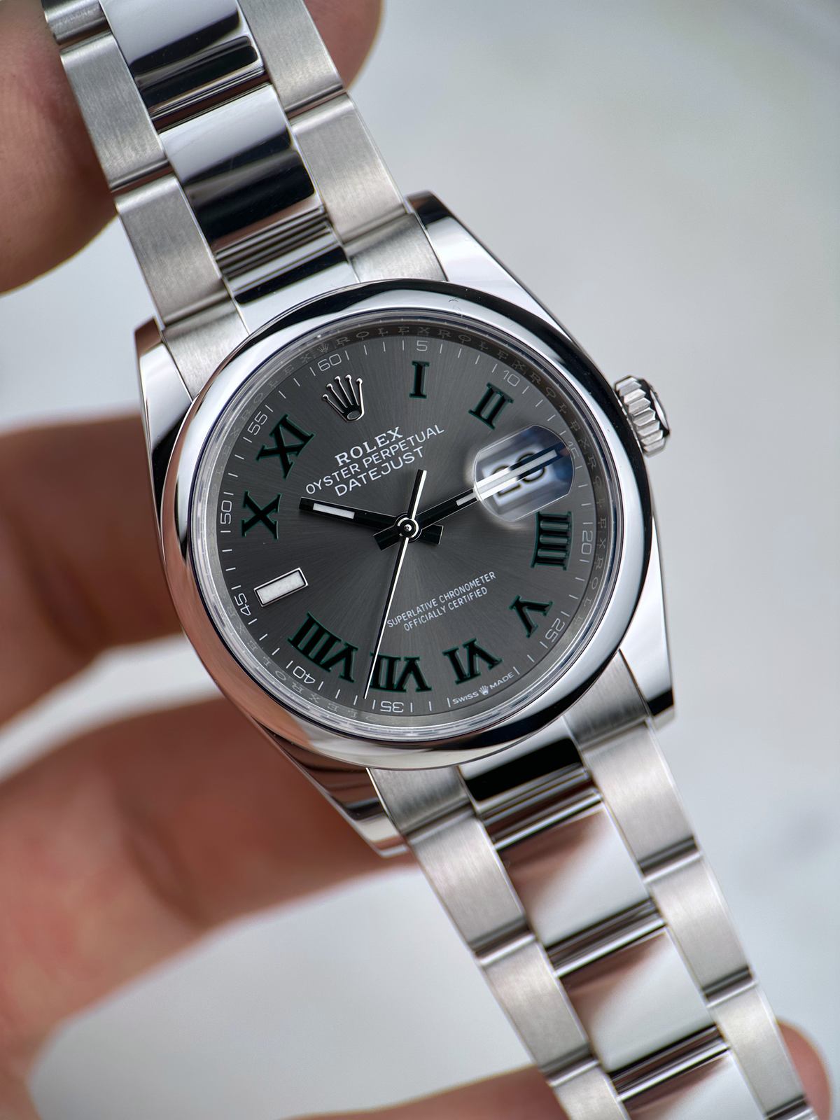 Rolex Datejust 36 "Wimbledon" 126200 Fullset 2022