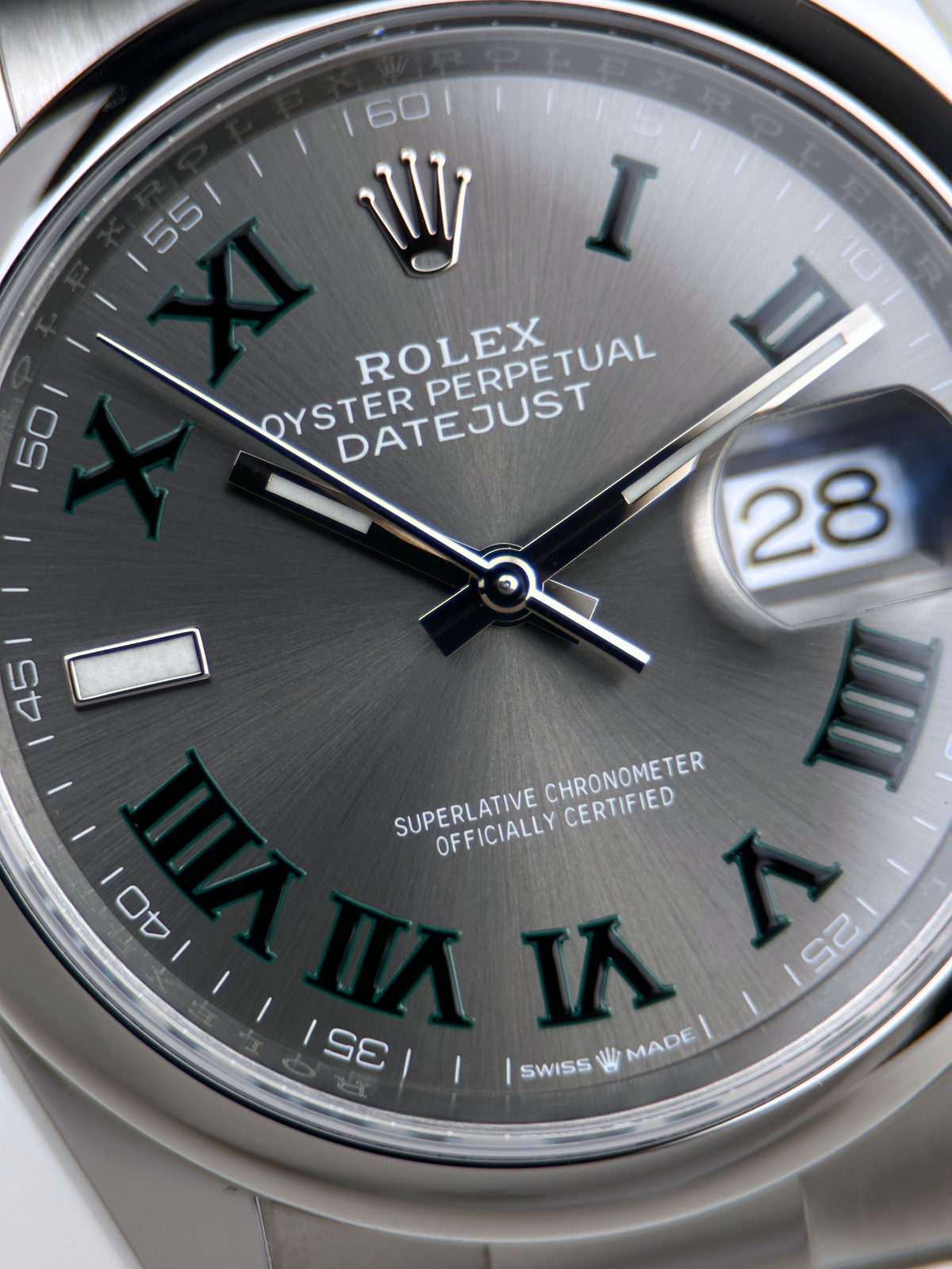 Rolex Datejust 36 "Wimbledon" 126200 Fullset 2022