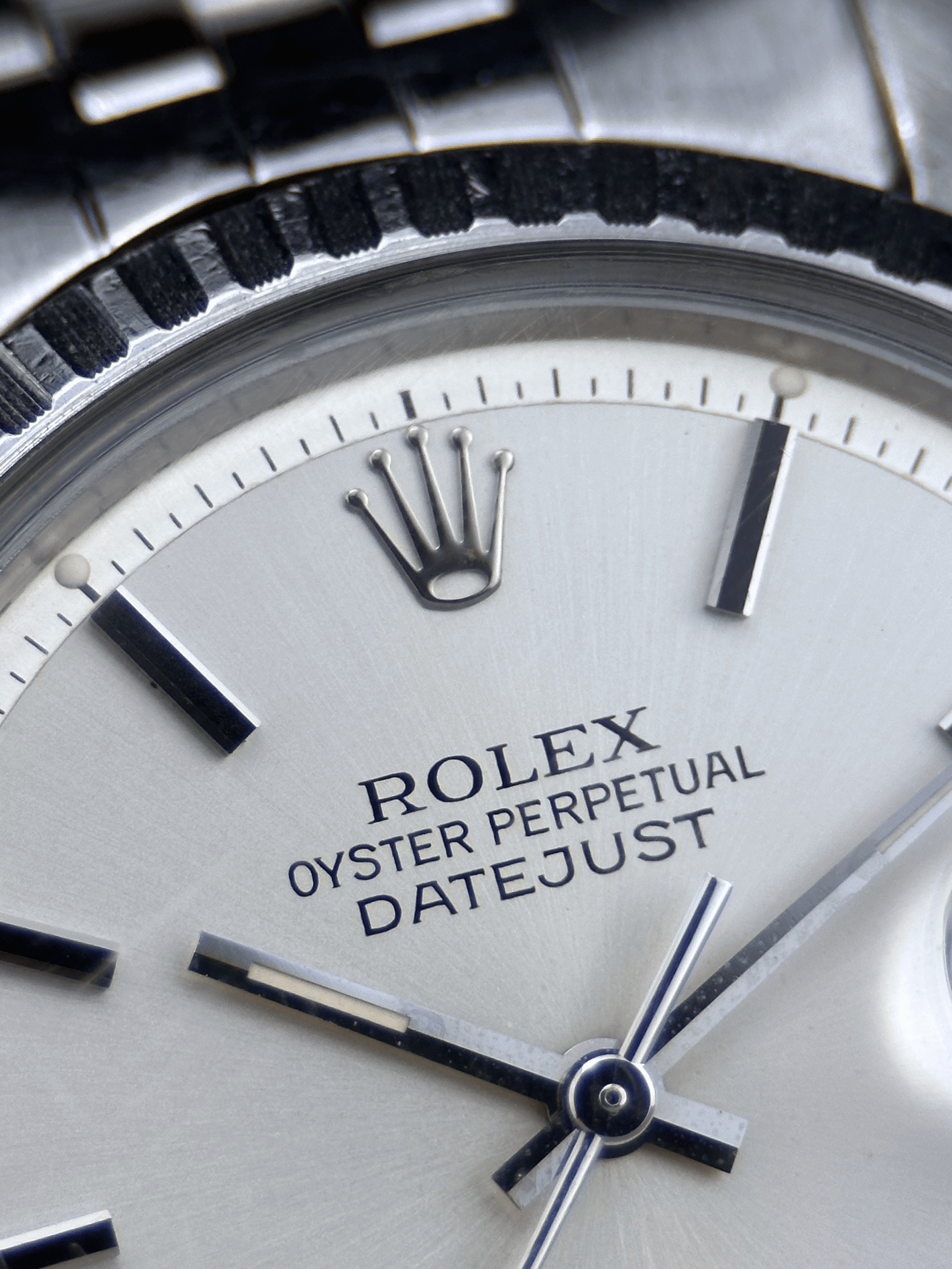 Rolex Datejust 36mm Silber 1603 Fullset 1970