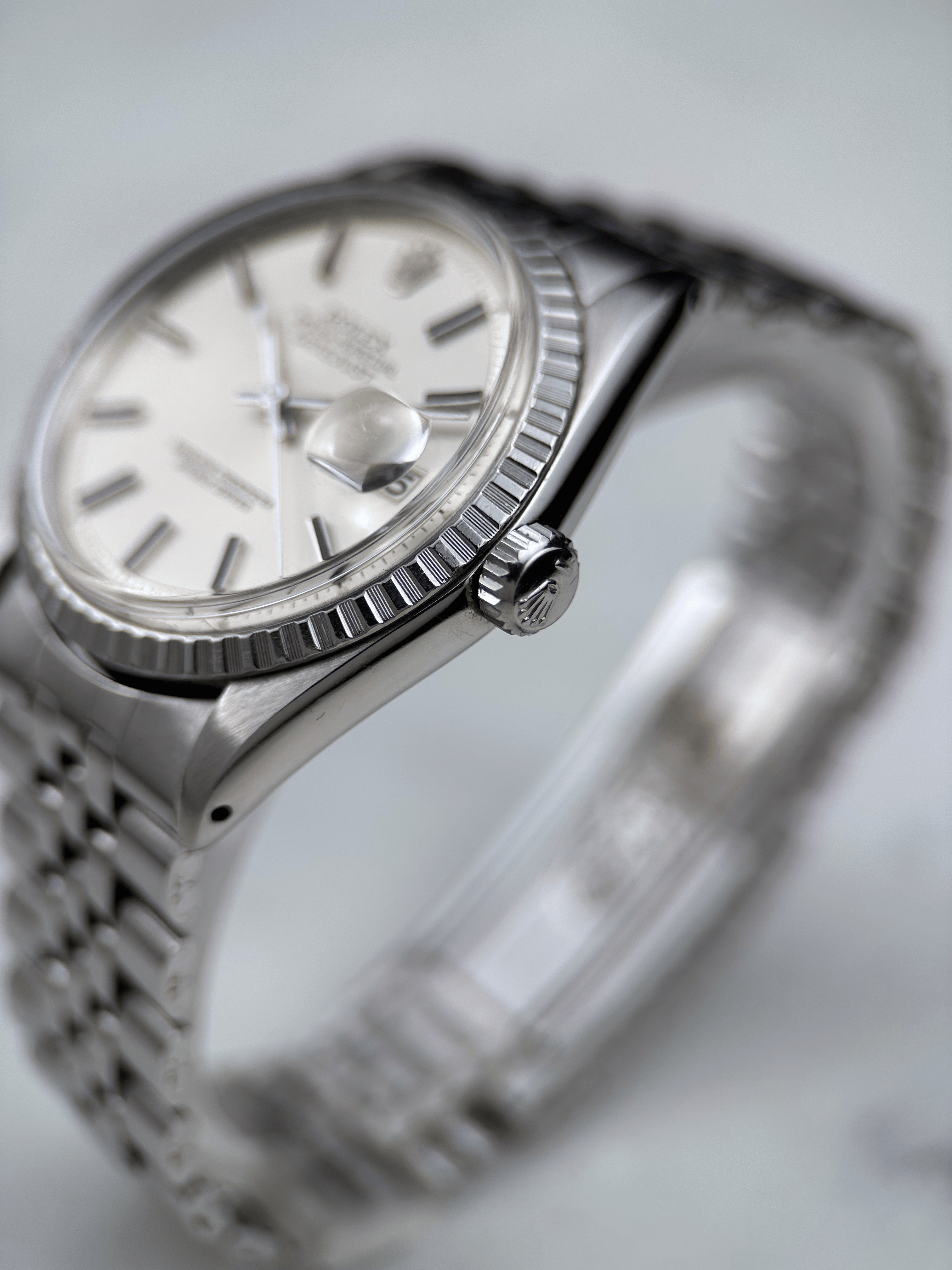 Rolex Datejust 36mm Silber 1603 Fullset 1970