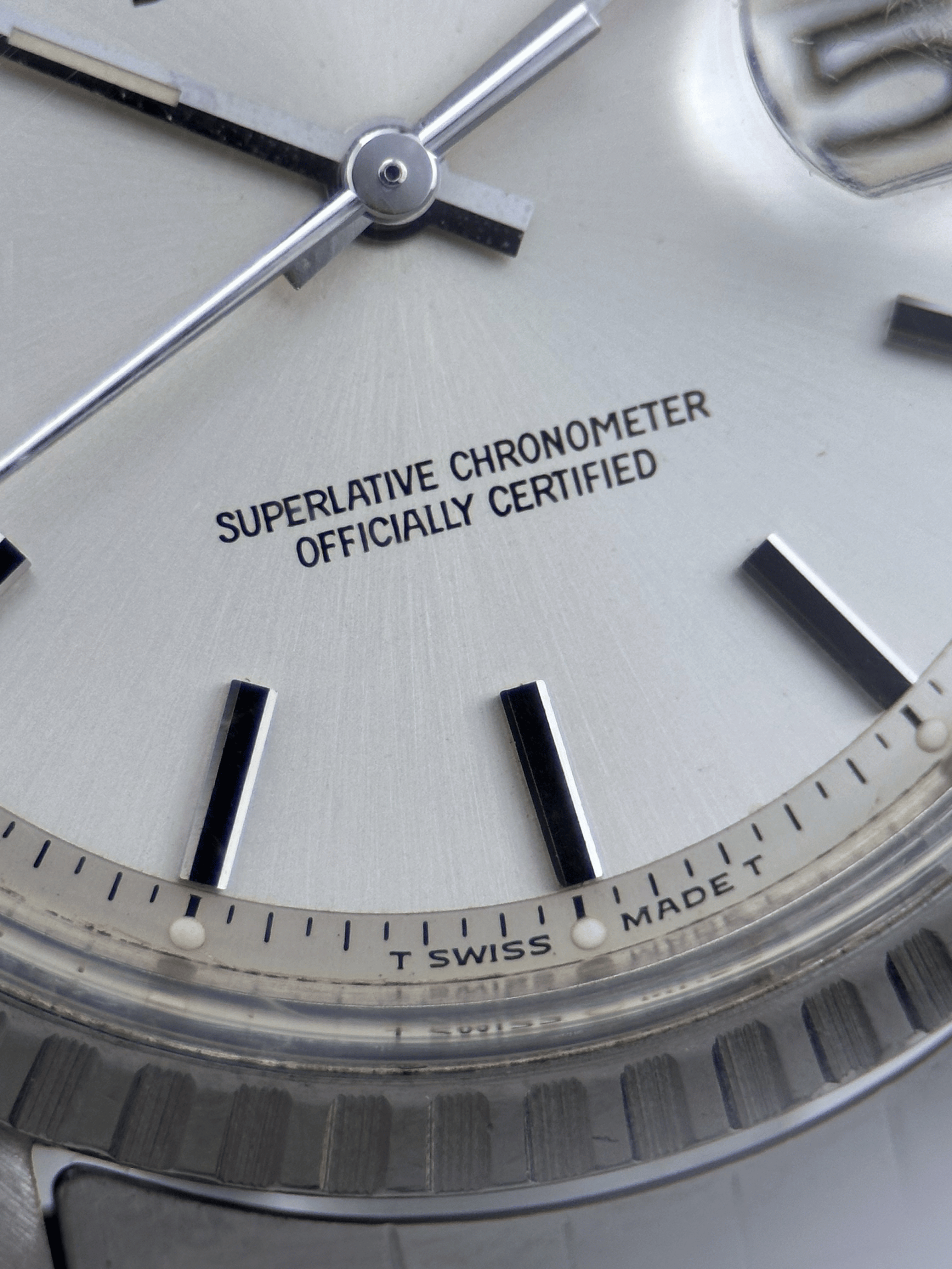 Rolex Datejust 36mm Silber 1603 Fullset 1970