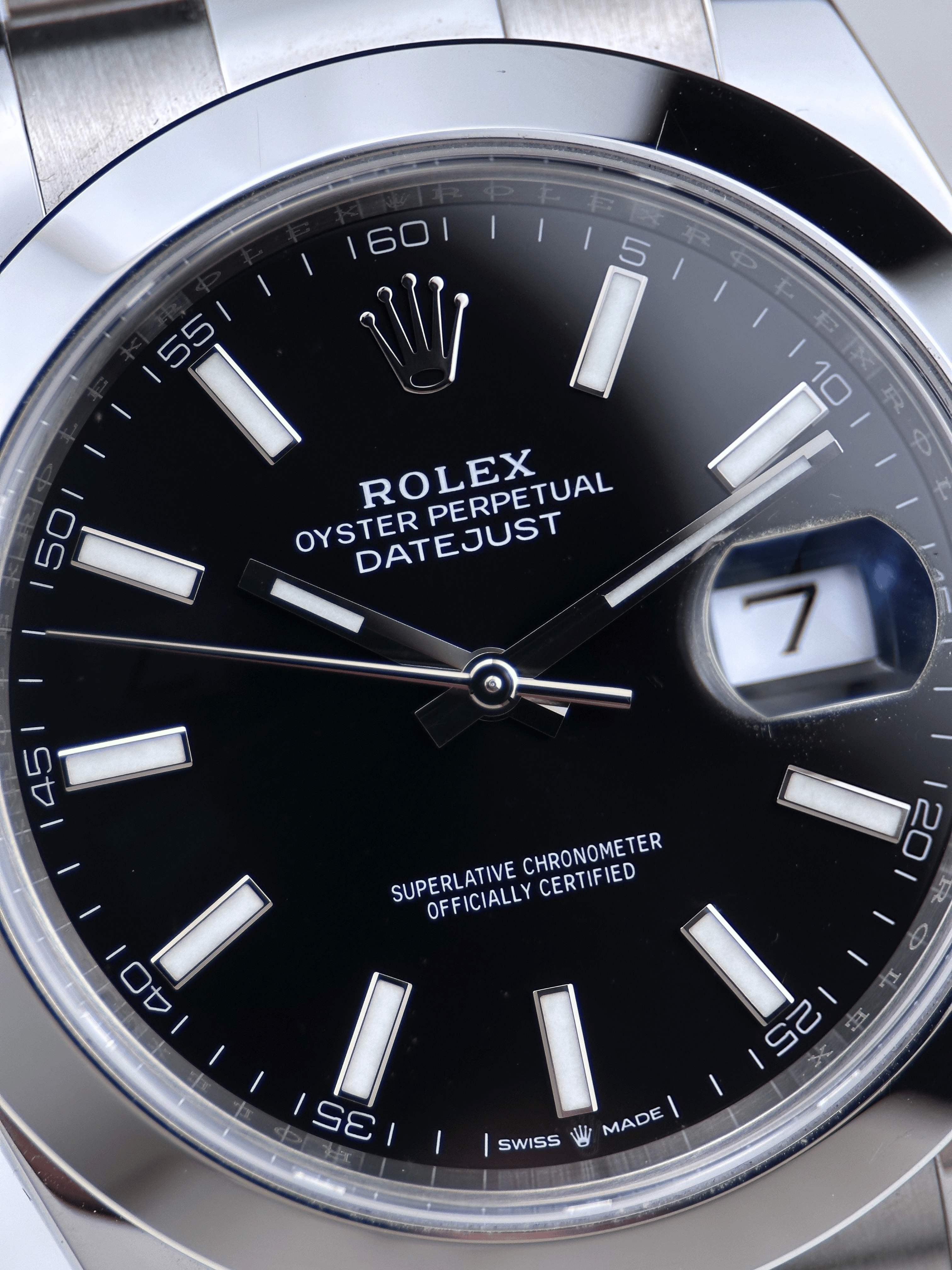Rolex Datejust 41 Schwarz 126300 Fullset 2021