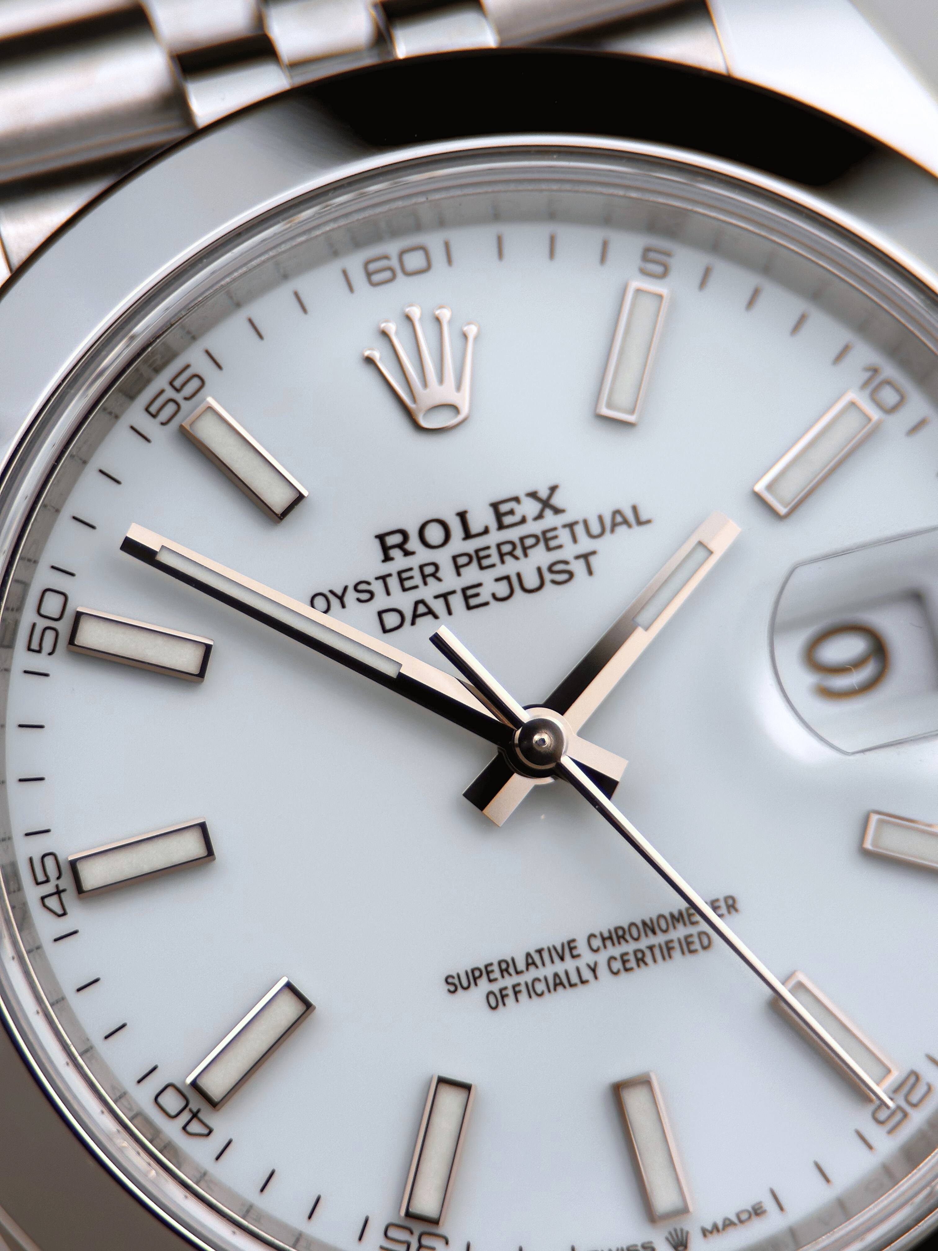 Rolex Datejust 41 Weiß 126300 Fullset 2022