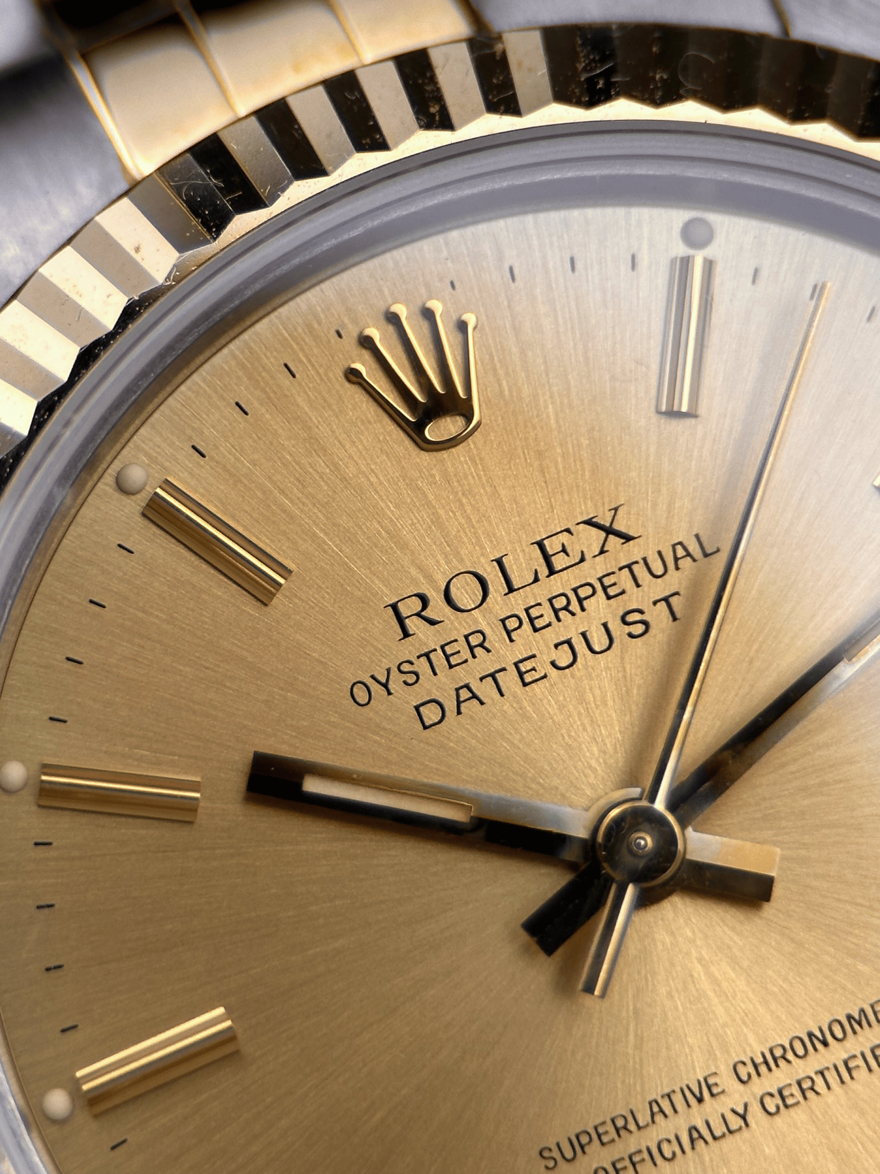 Rolex Datejust 31mm Champagner 68273 NOS Fullset 1989