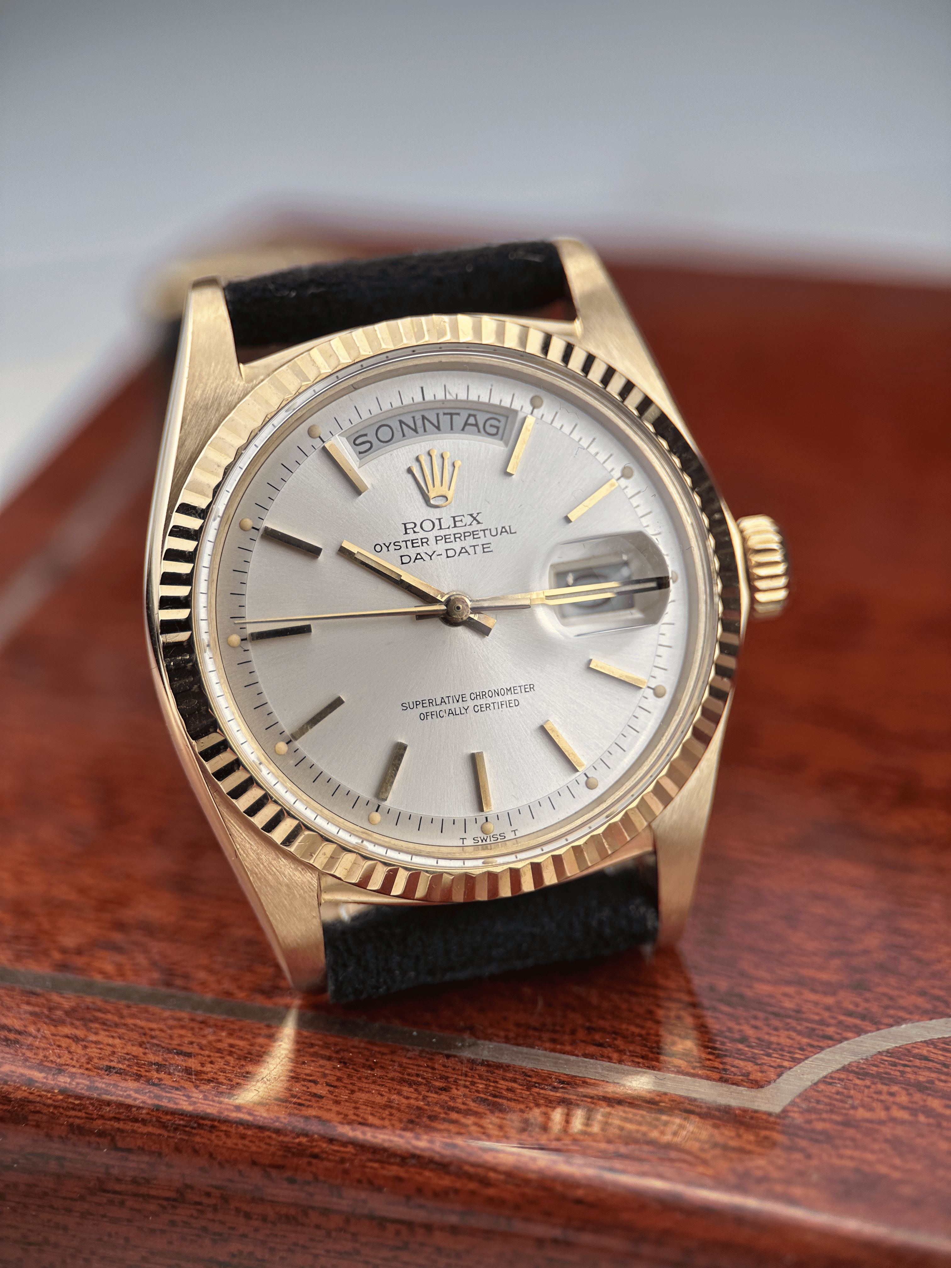 Rolex DayDate 36mm 1803 Silber 1968