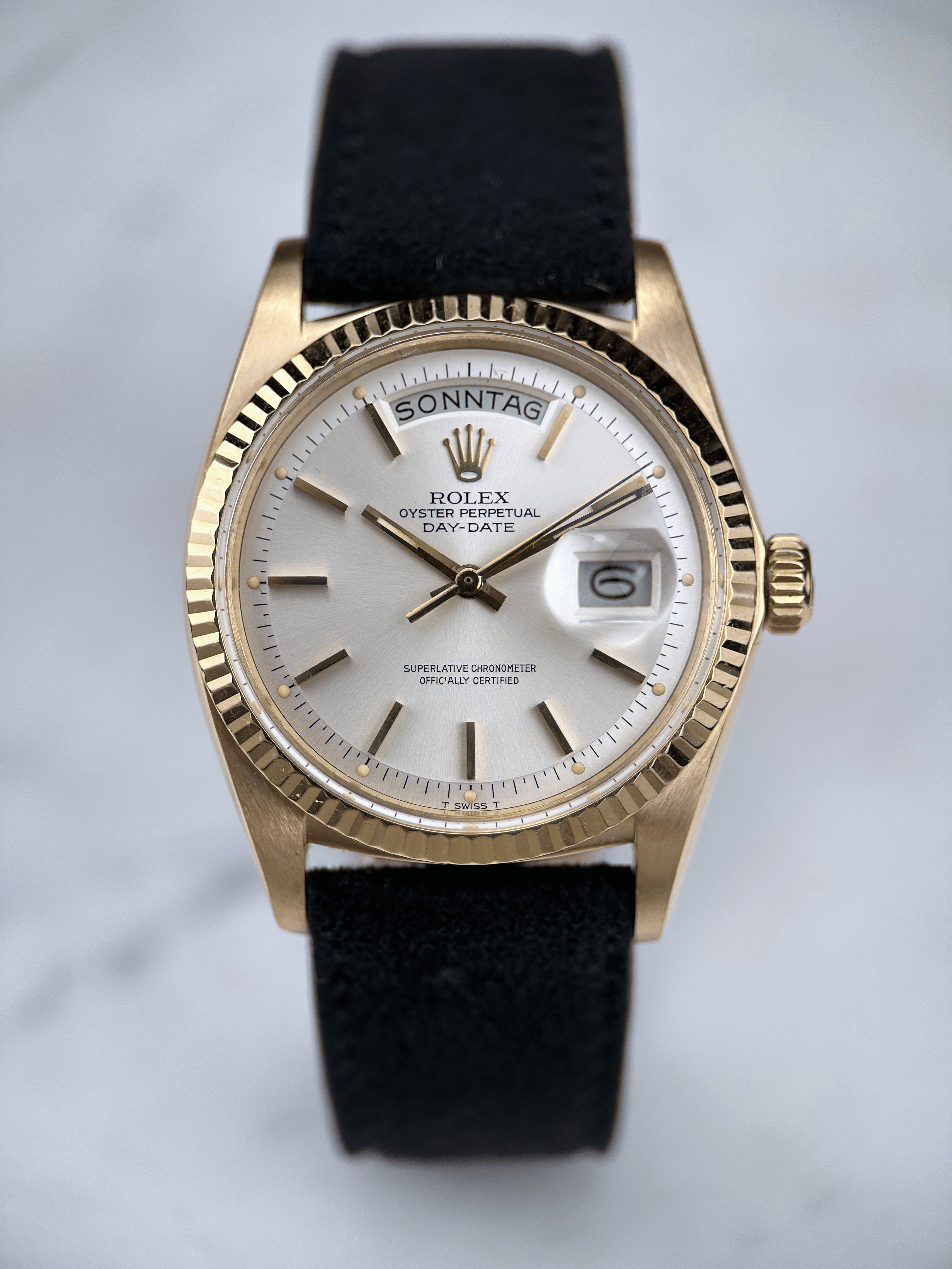 Rolex DayDate 36mm 1803 Silber 1971