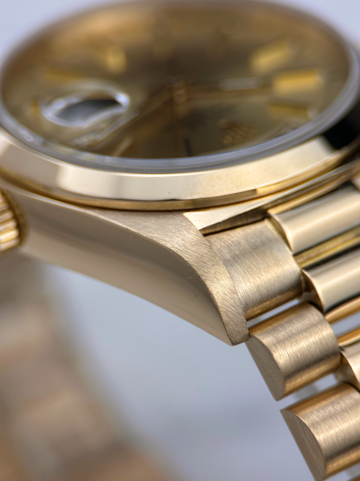 Rolex Day Date 36 Champagner 18028 aus 1978