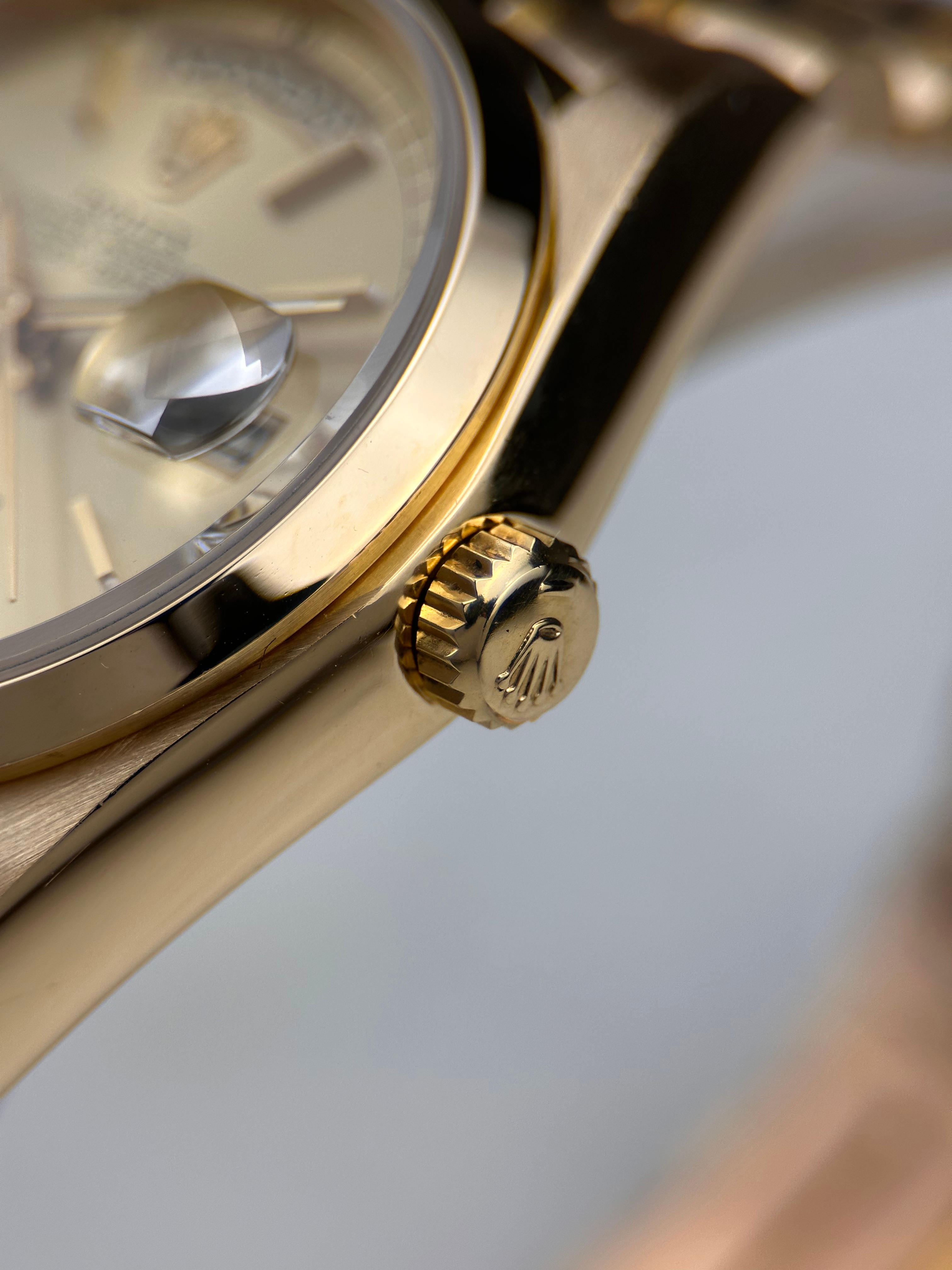 Rolex Day Date 36 Champagner 18028 aus 1978