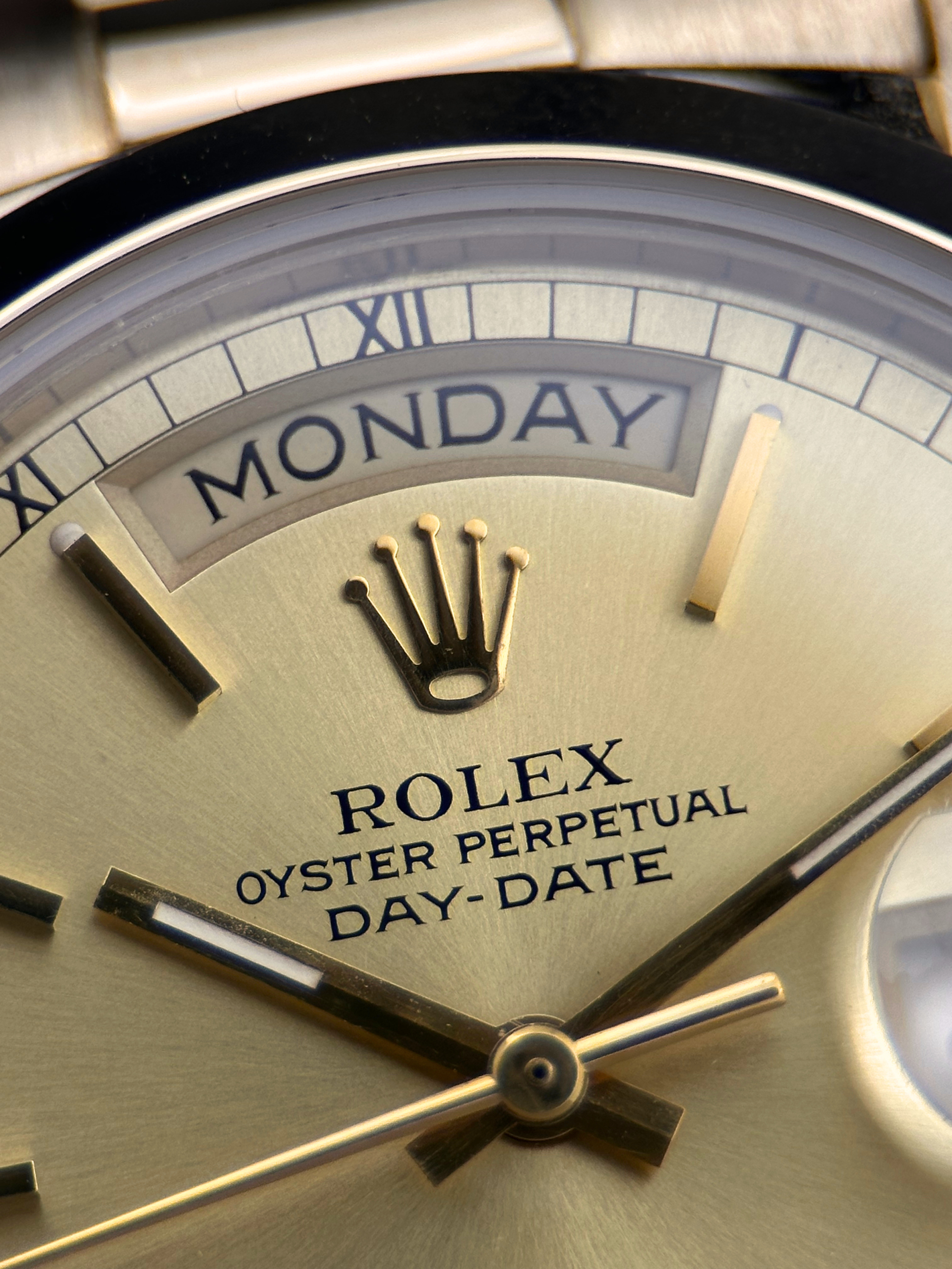 Rolex Day Date 36 Champagner 18028 aus 1978