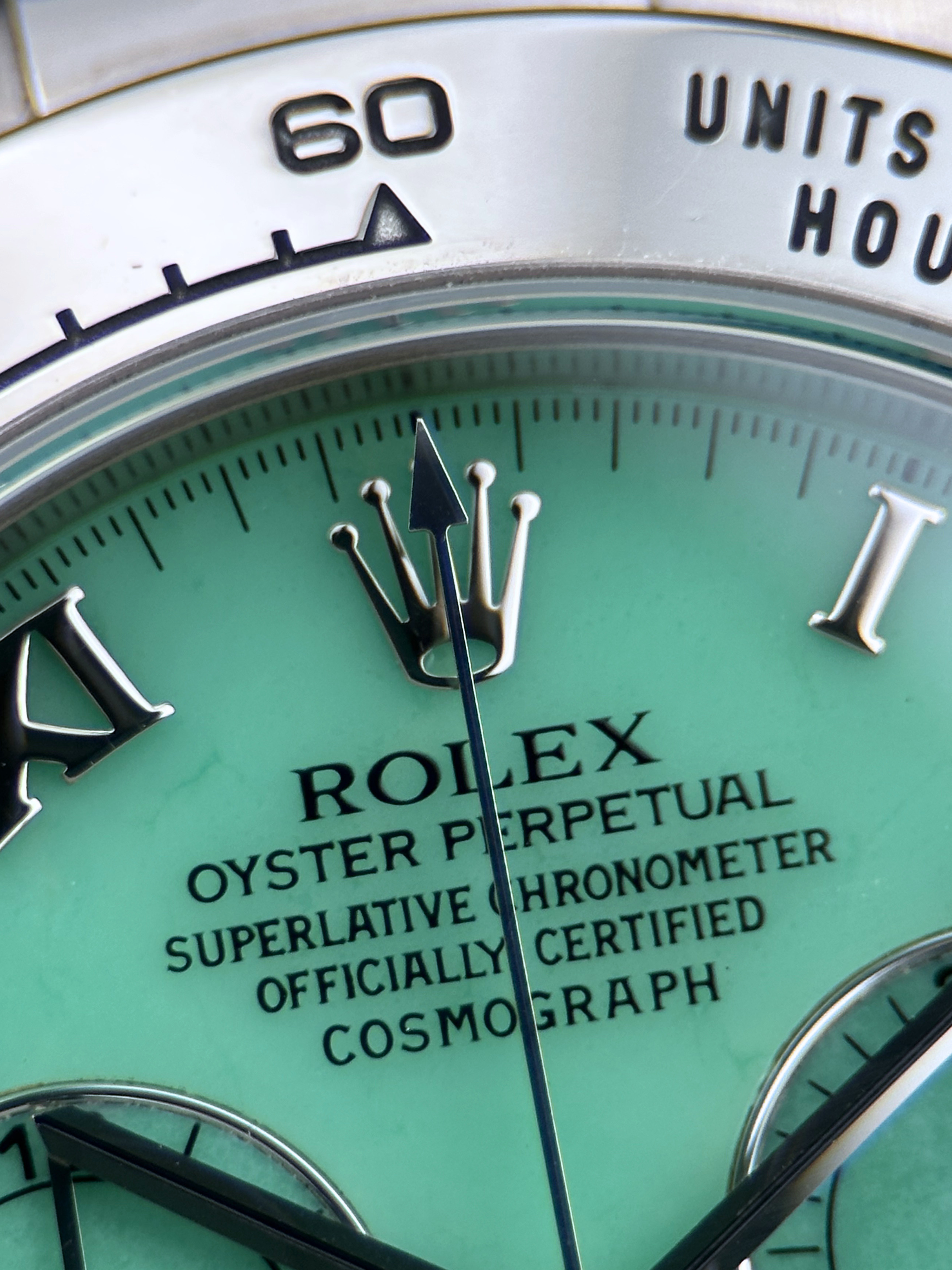 Rolex Cosmograph Daytona "Beach" Grün 116519 Fullset 2002
