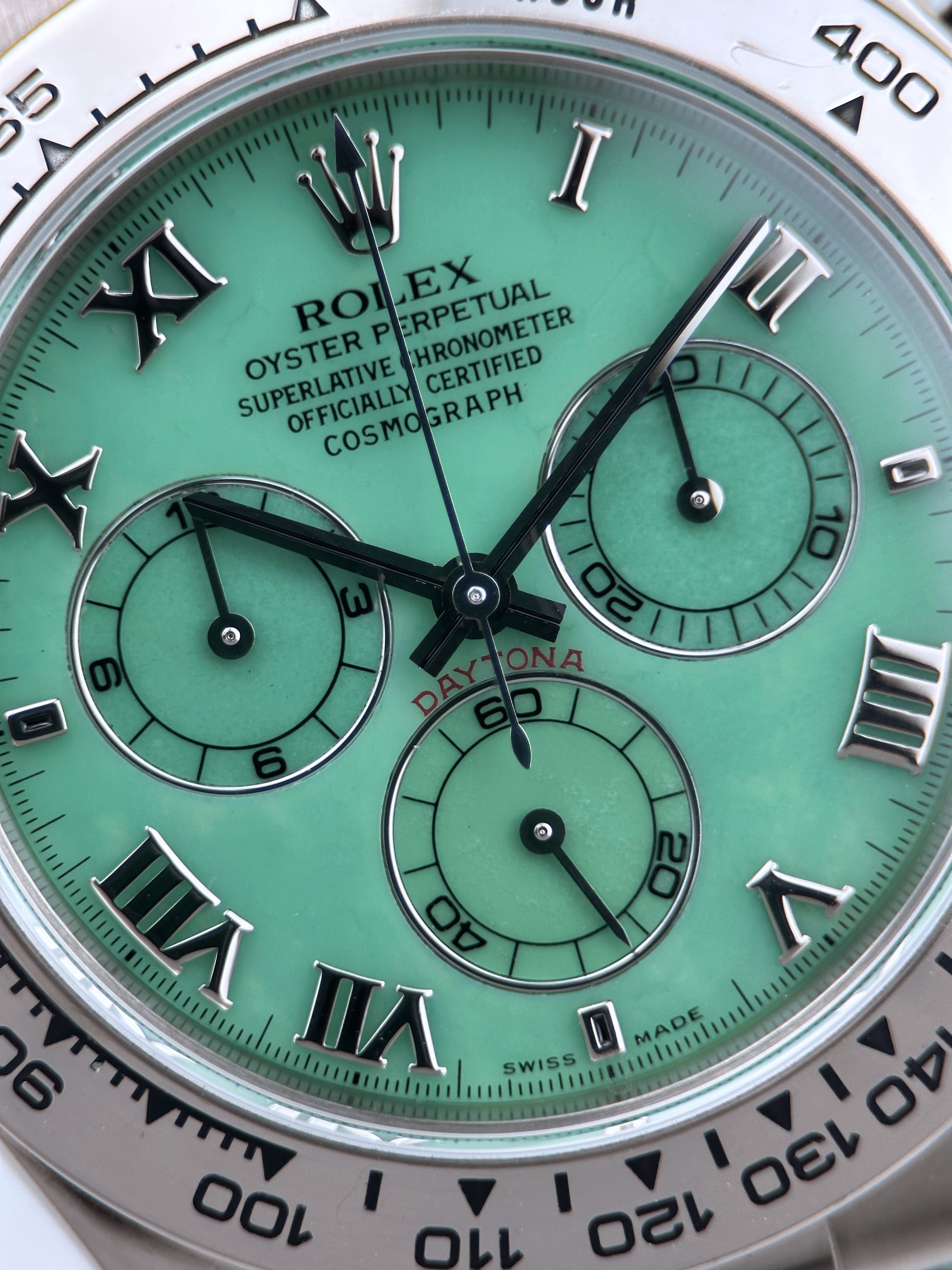 Rolex Cosmograph Daytona "Beach" Grün 116519 Fullset 2002