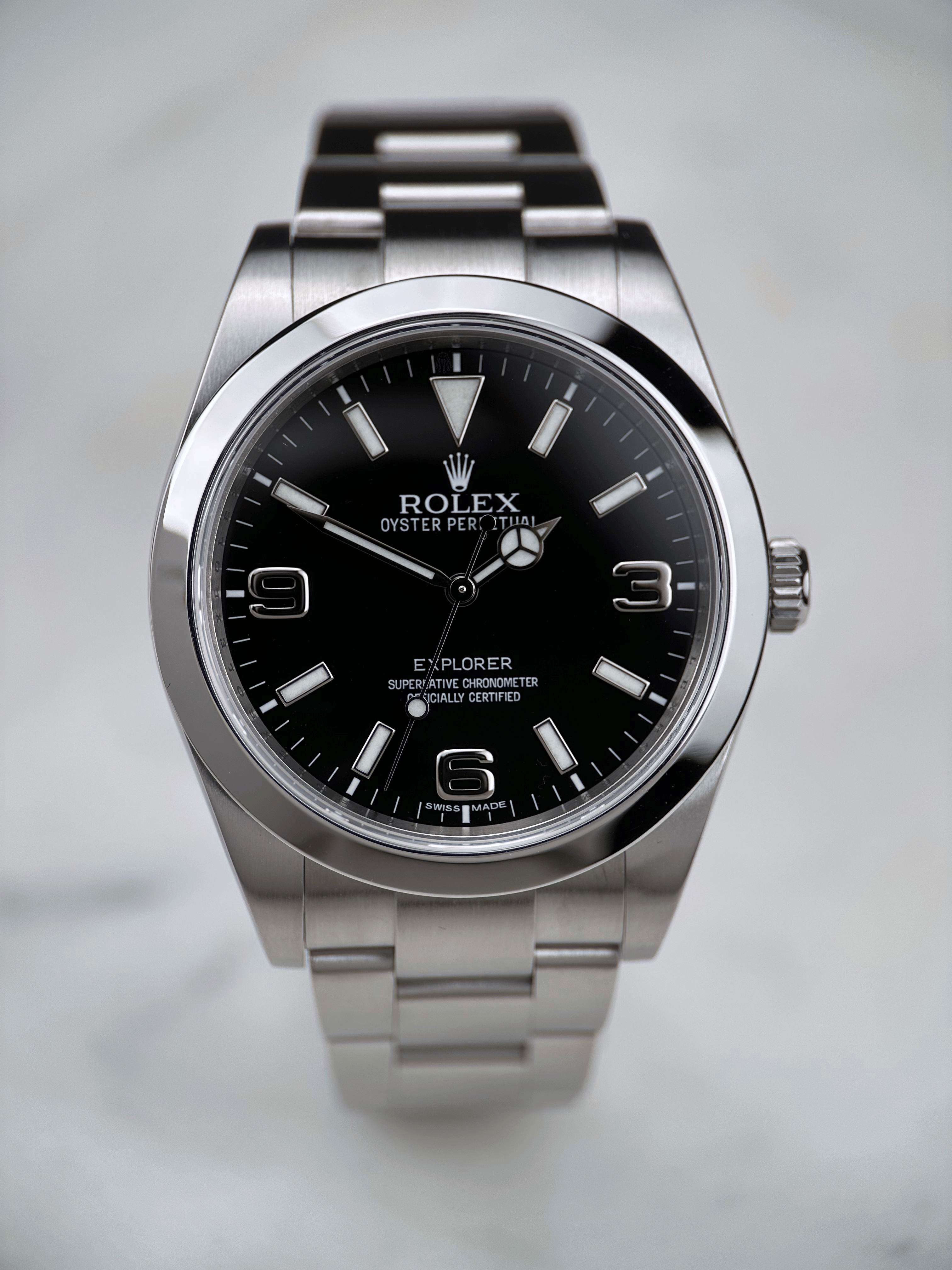 Rolex Explorer I 214270 Fullset 2012