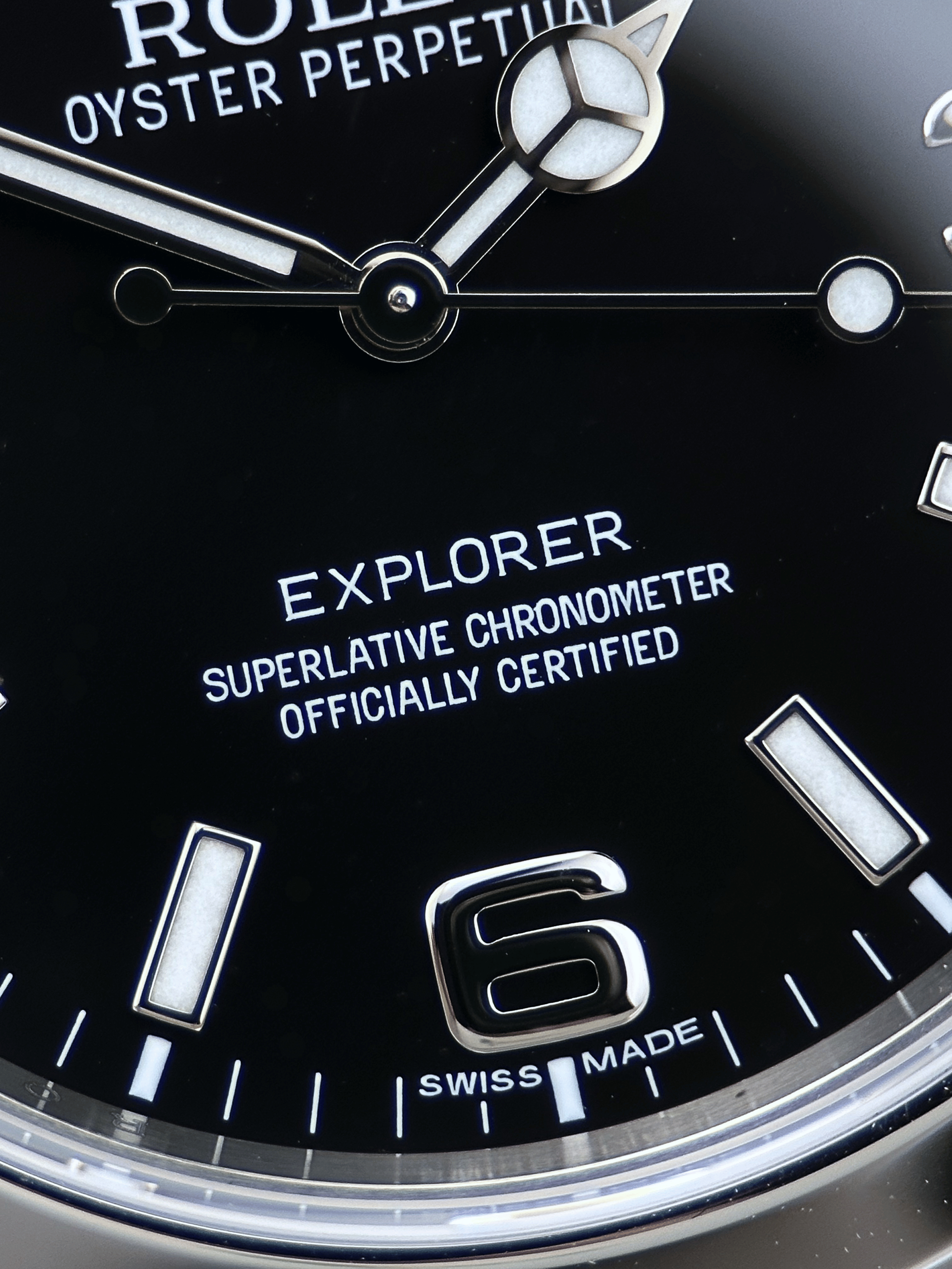 Rolex Explorer I 214270 Fullset 2012