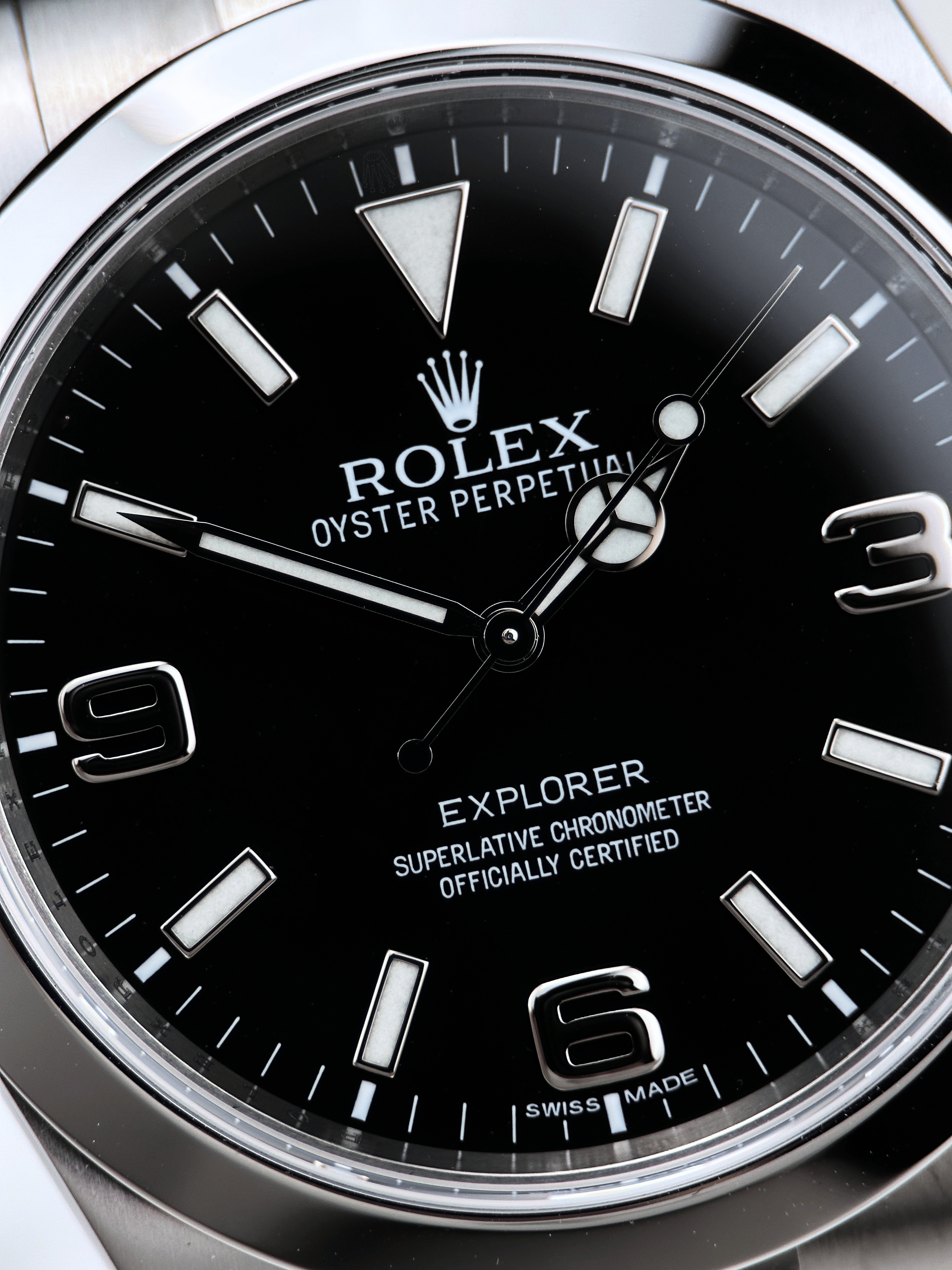 Rolex Explorer I 214270 Fullset 2012