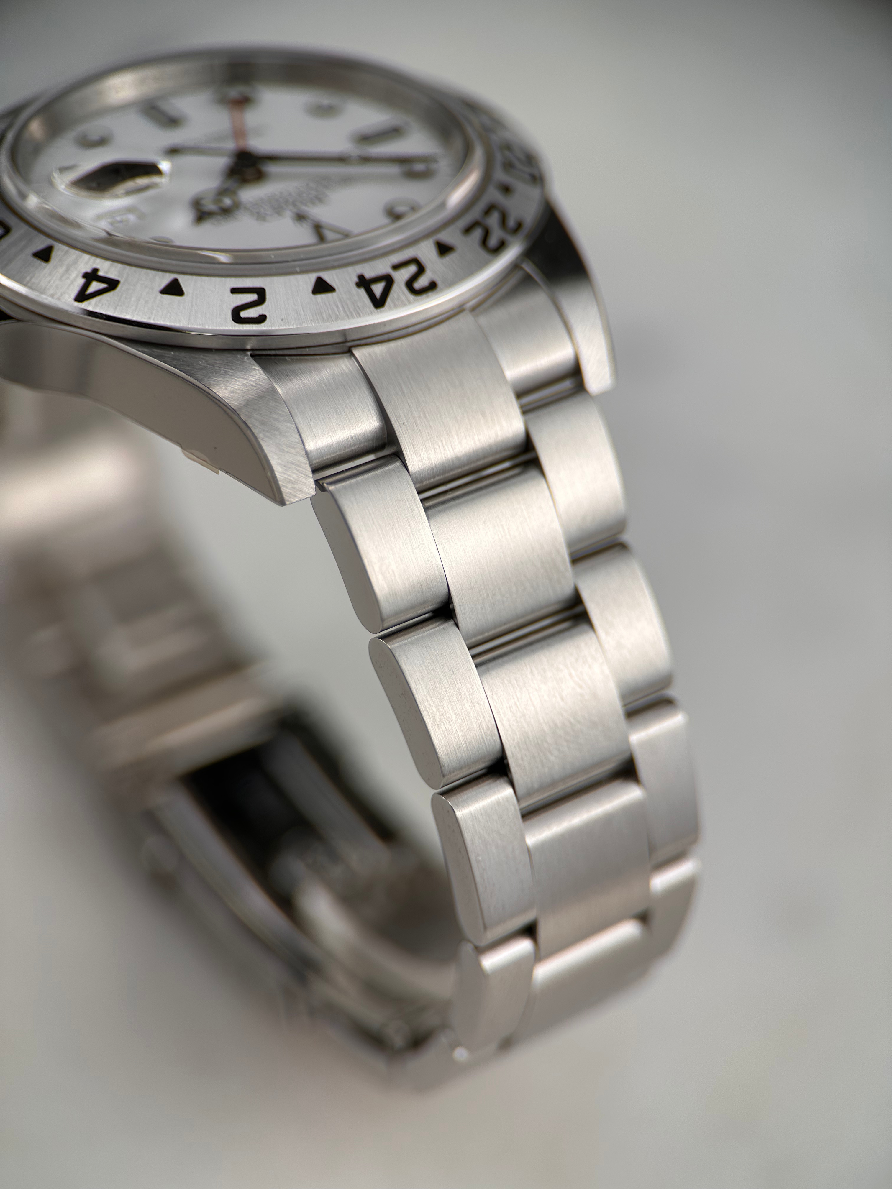 Rolex Explorer II 16570 Weiß "Full Sticker" Fullset 2012