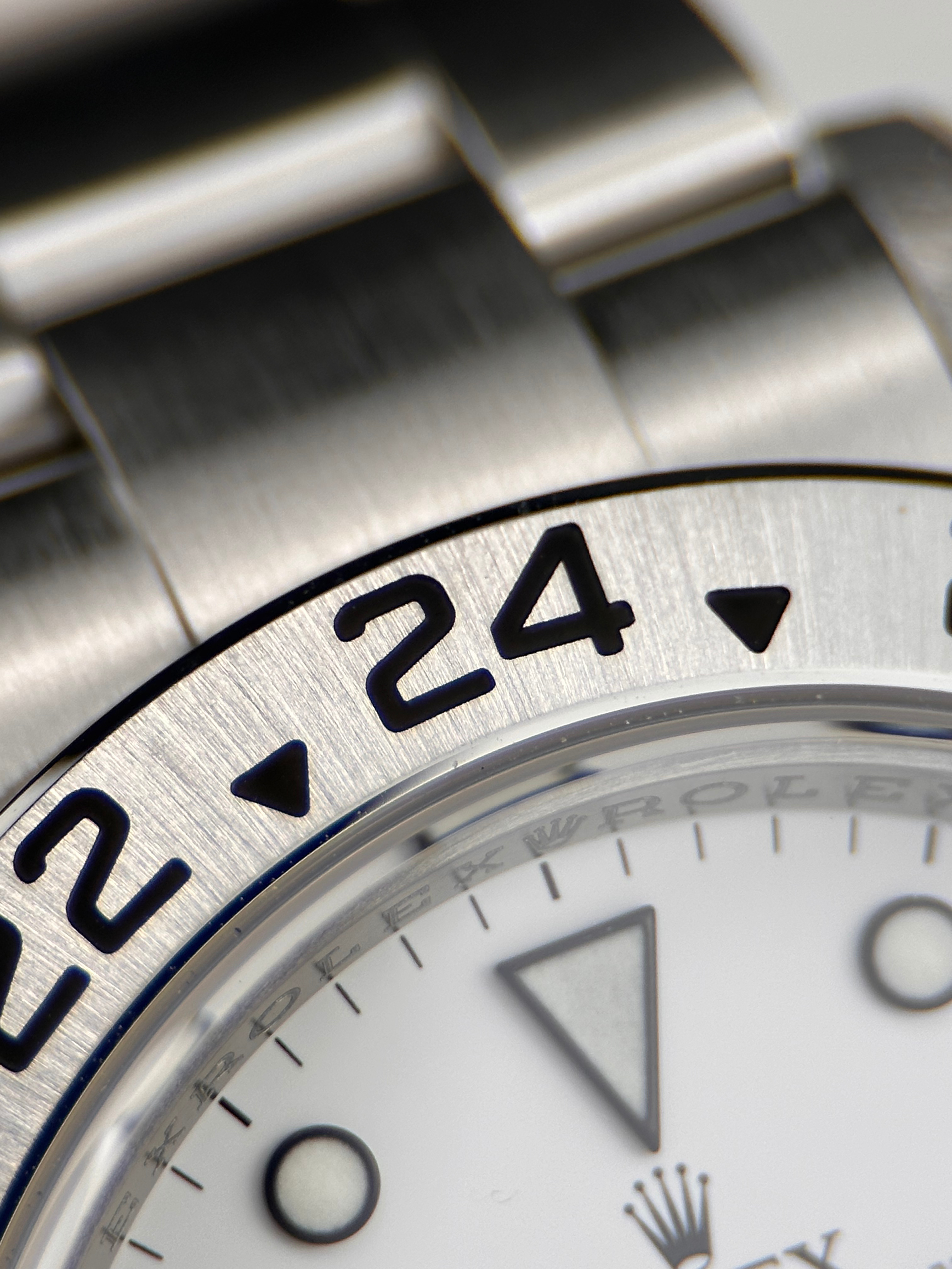 Rolex Explorer II 16570 Weiß "Full Sticker" Fullset 2012