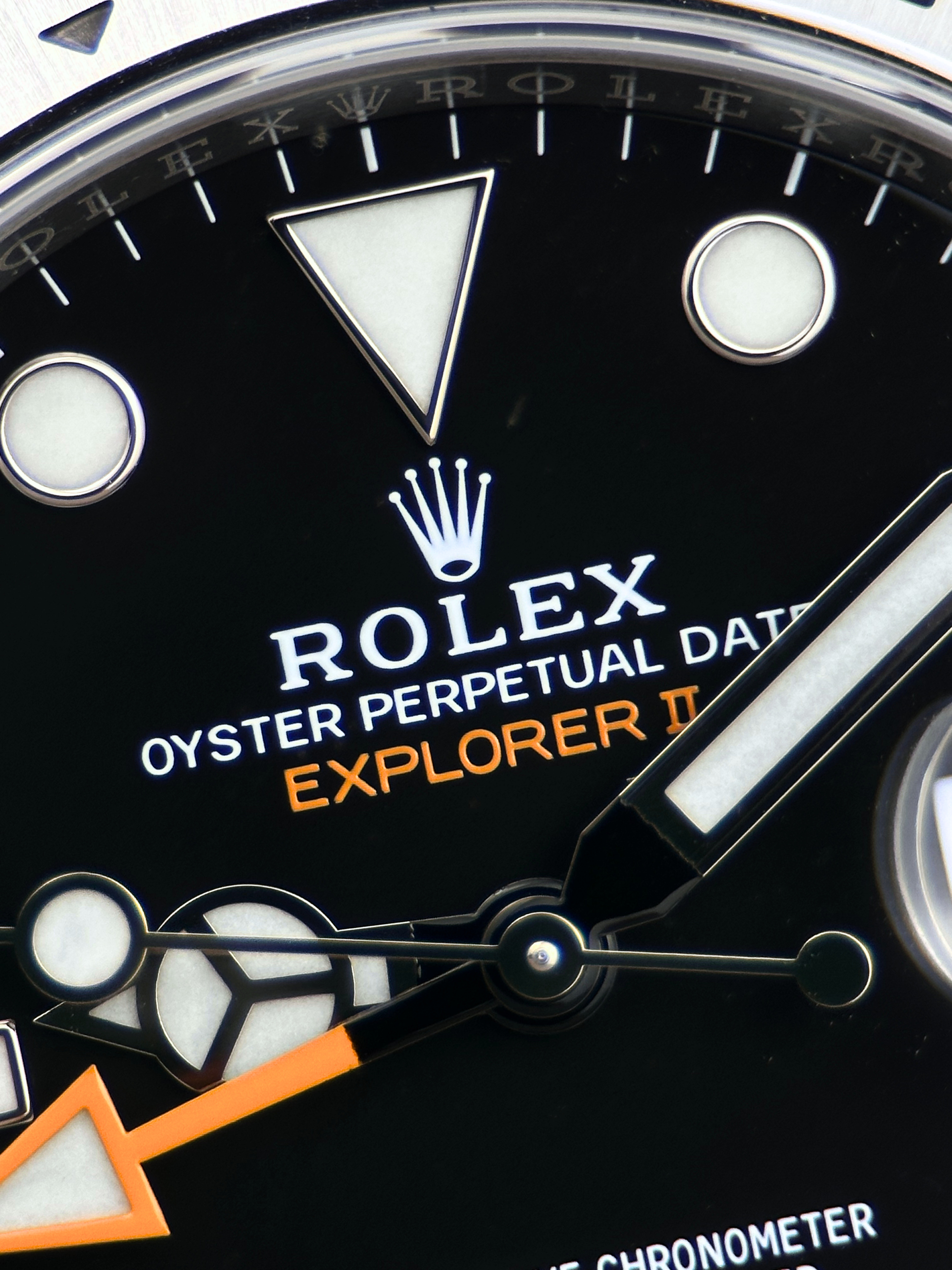 Rolex Explorer II Schwarz 216570 Fullset 2020
