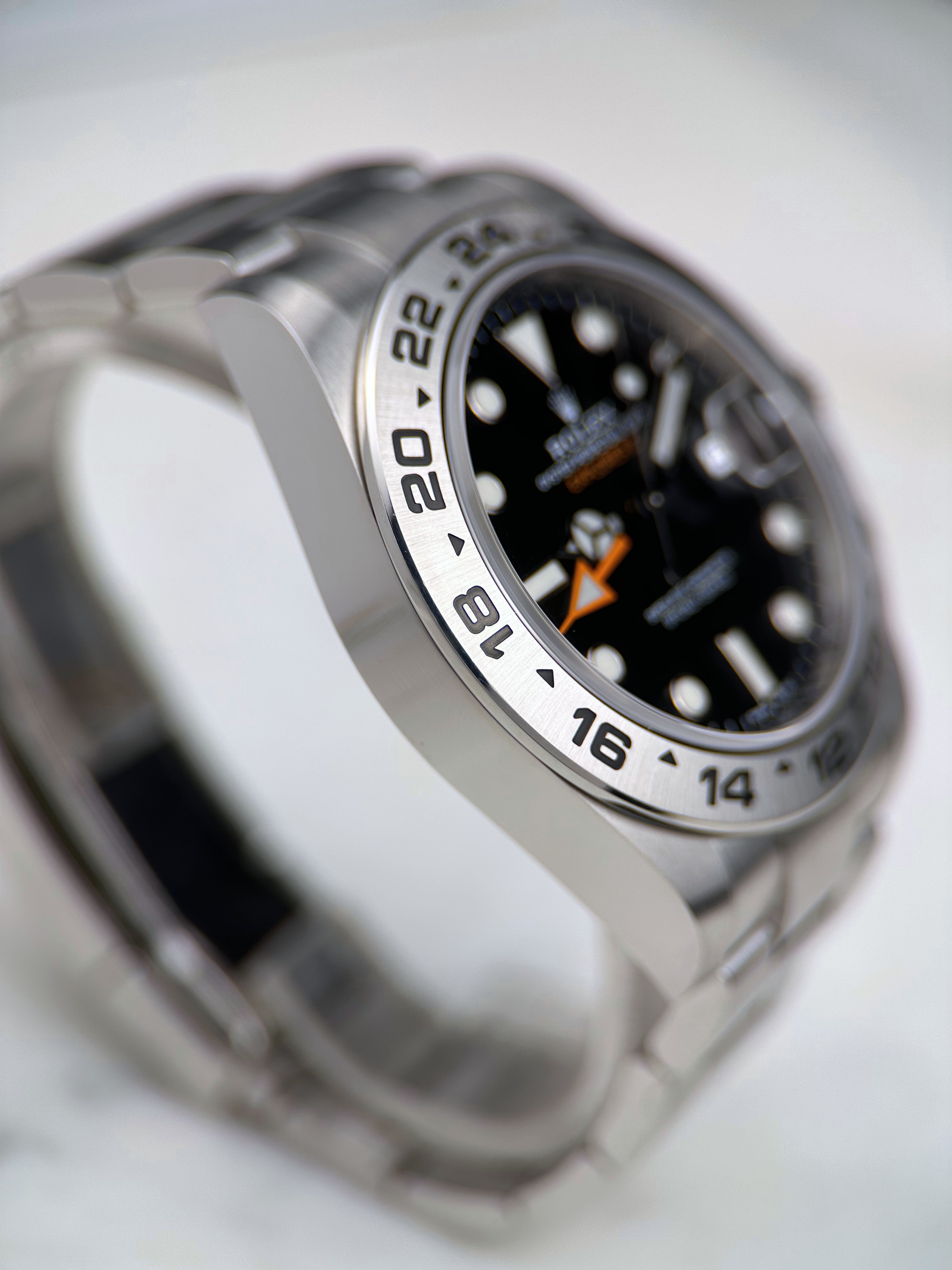 Rolex Explorer II Schwarz 216570 Fullset 2020