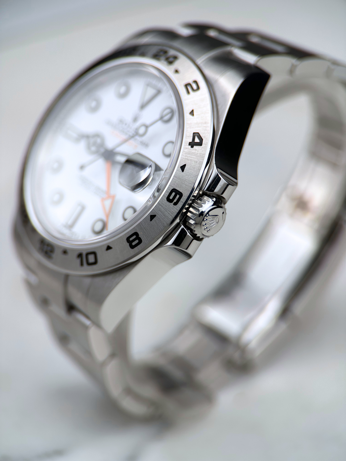 Rolex Explorer II 216570 Weiß Fullset 2019