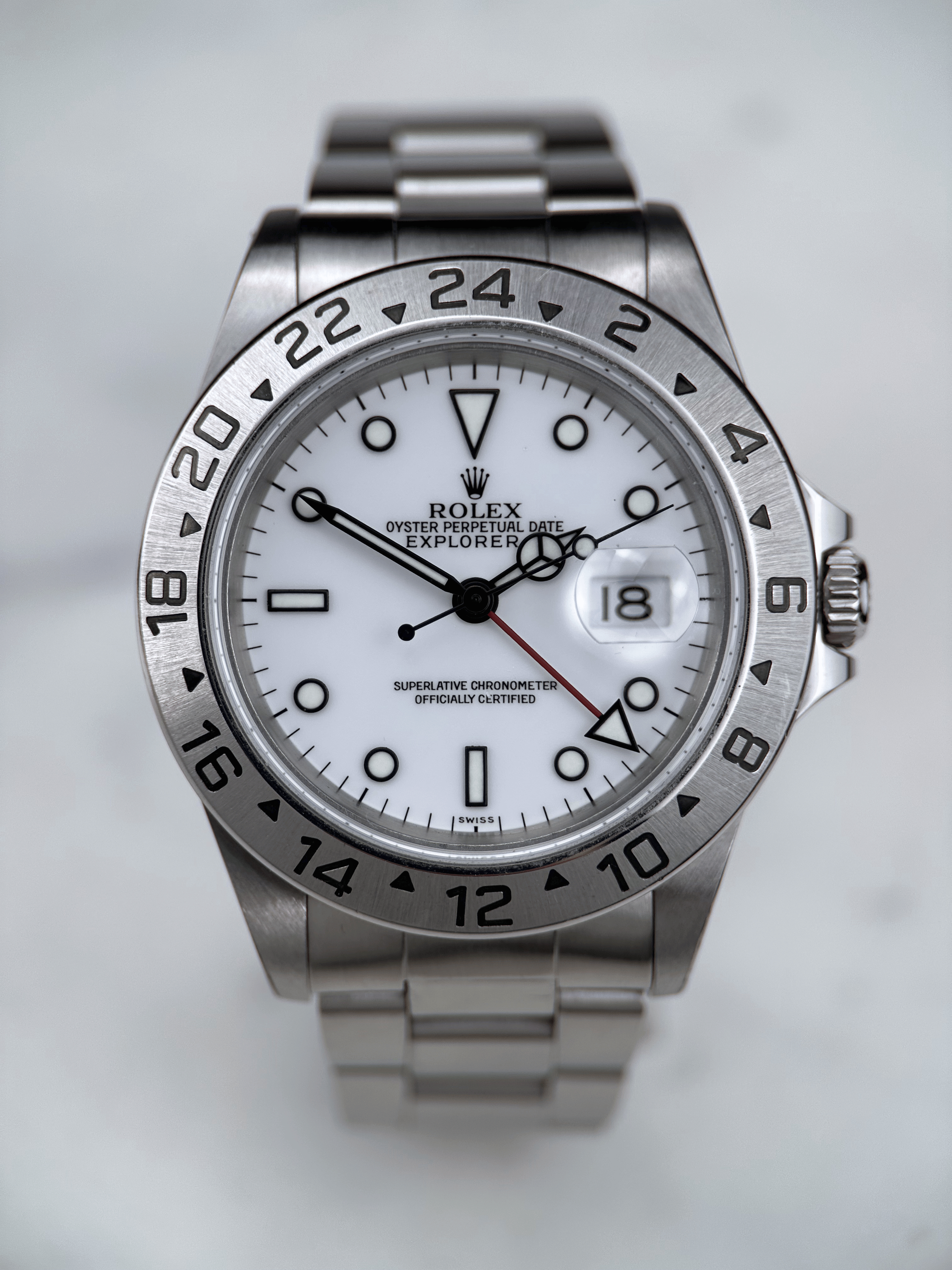 Rolex Explorer II Weiß 16570 A-Serie 1999