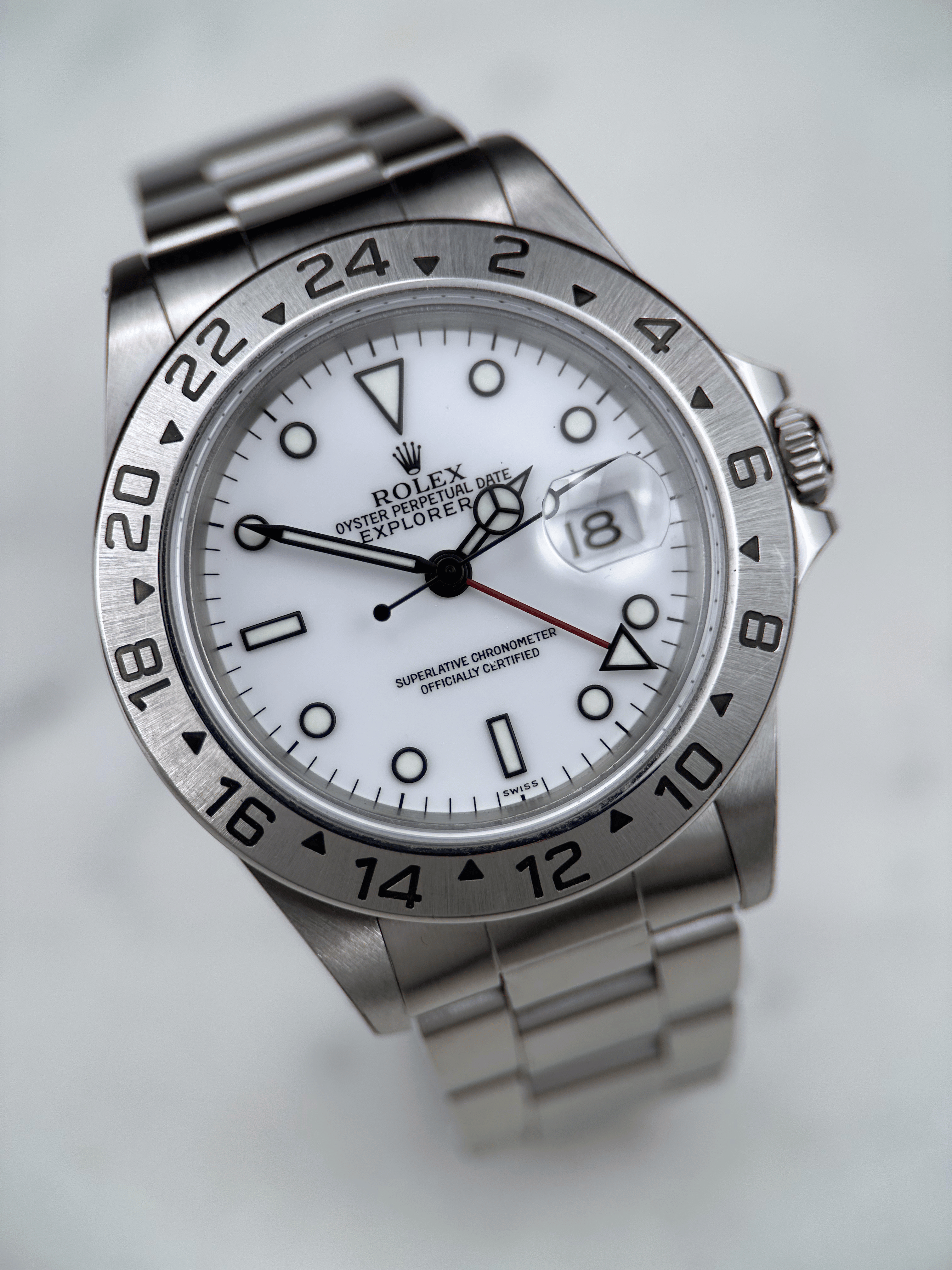 Rolex Explorer II Weiß 16570 A-Serie 1999
