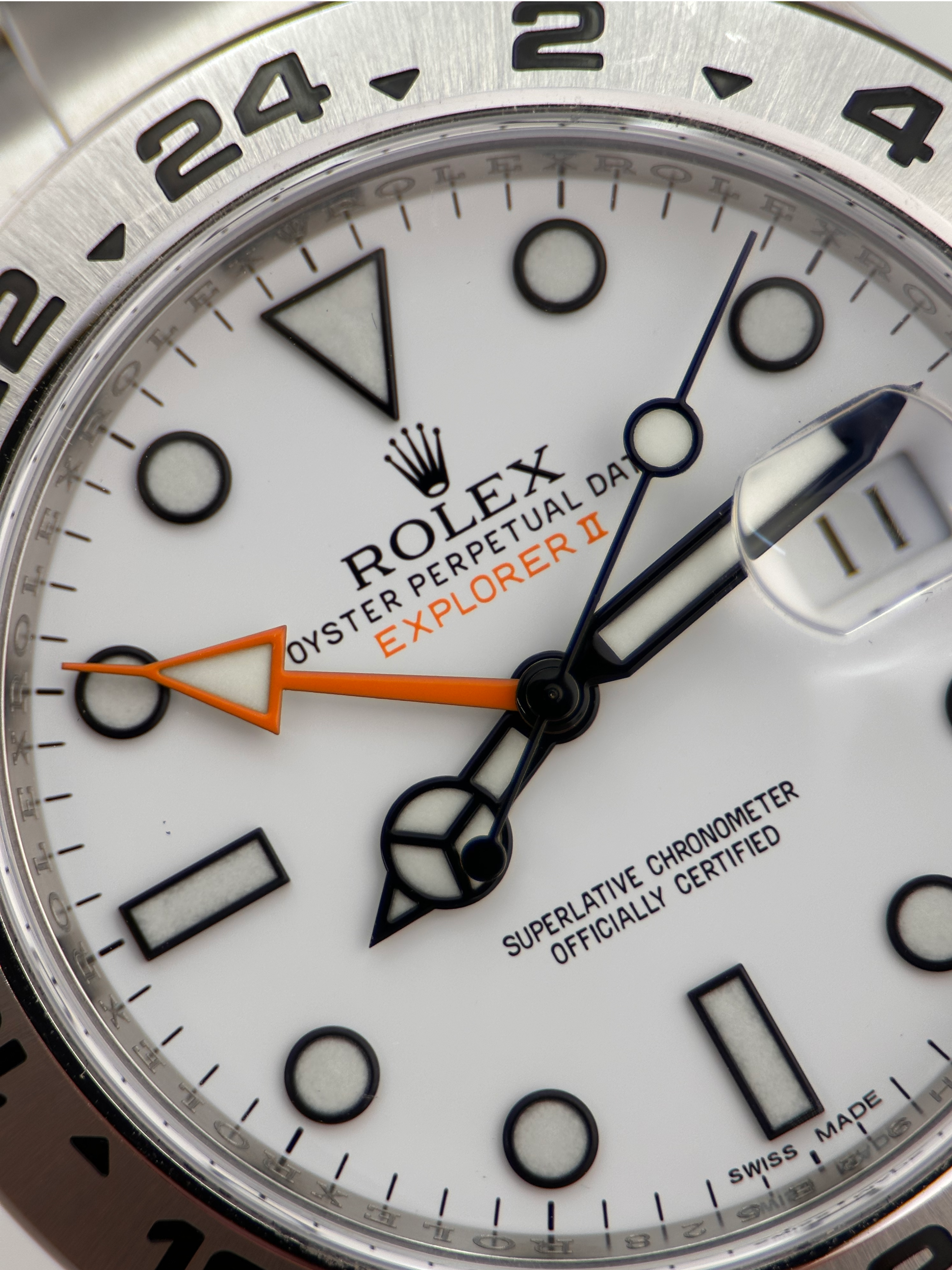 Rolex Explorer II Weiß 216570 Fullset 2012