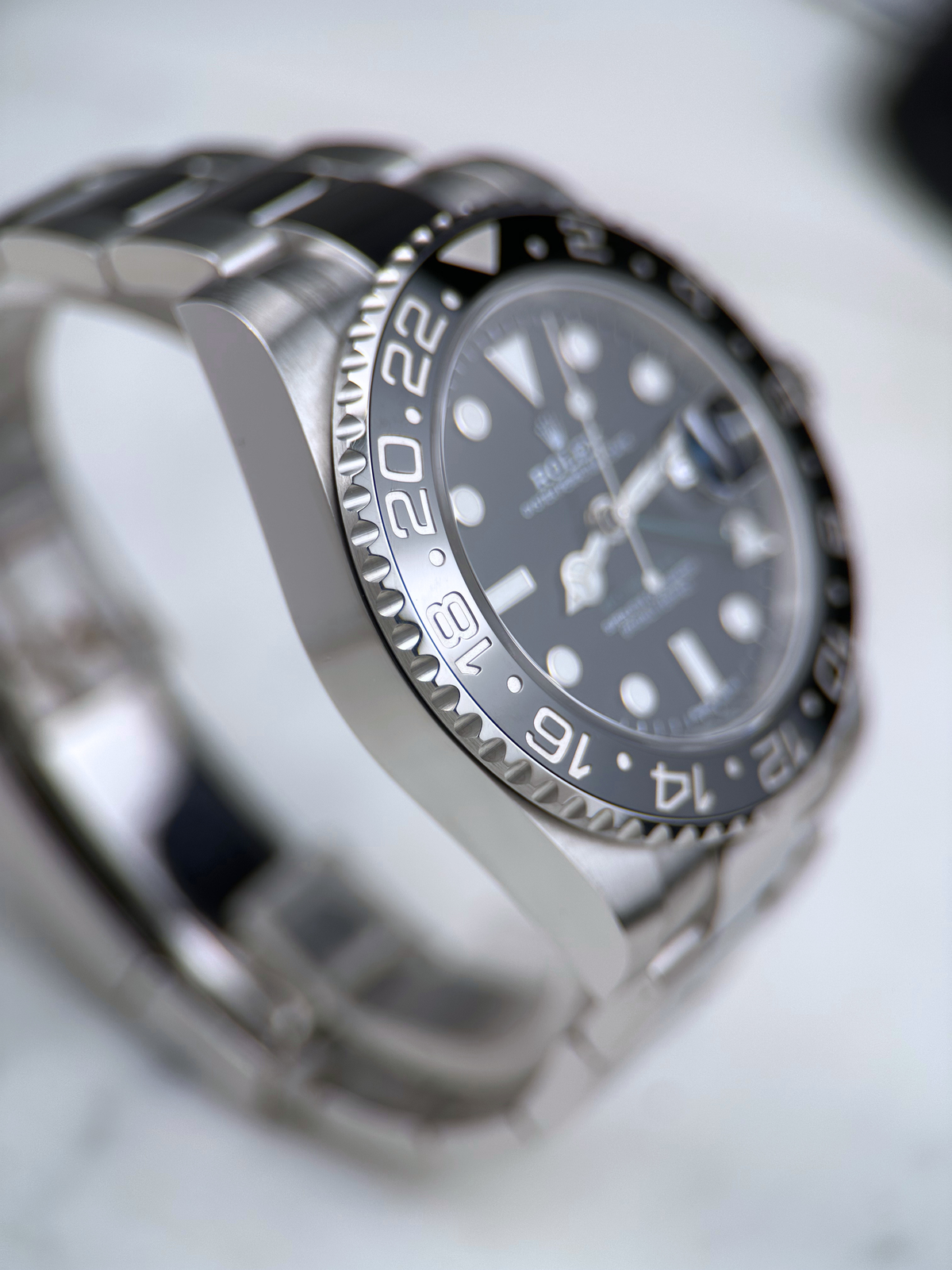 Rolex GMT Master II Schwarz 116710LN Fullset 2018