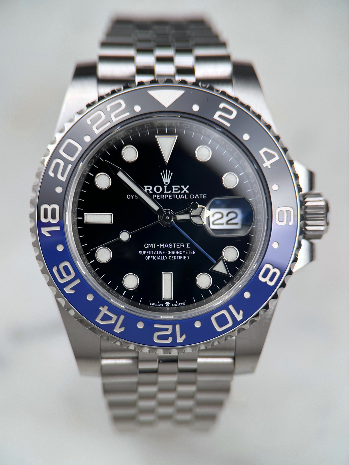 Rolex GMT Master II "Batgirl" 126710BLNR Fullset 2022