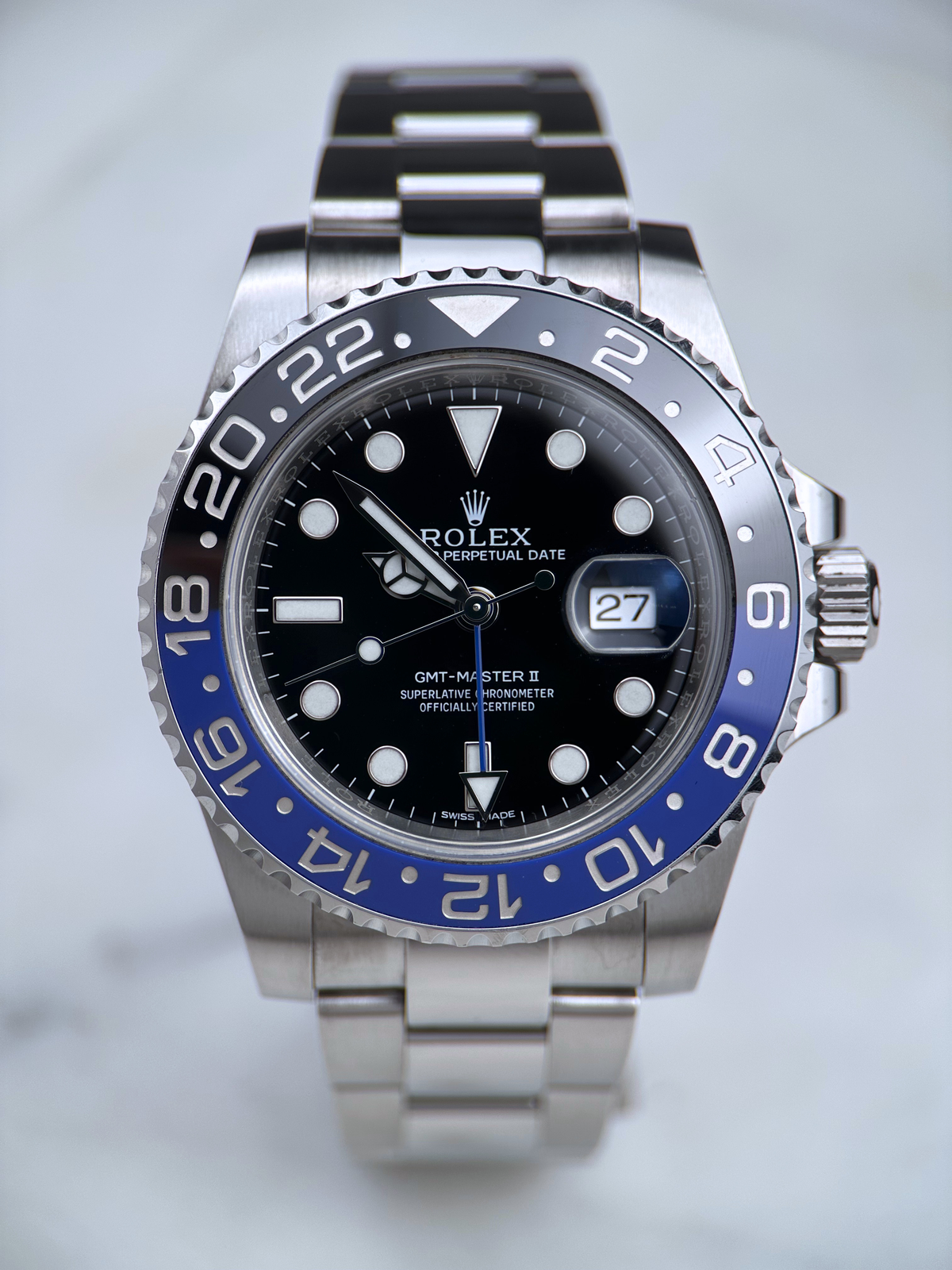 Rolex GMT Master II "Batman" 116710BLNR Fullset 2017
