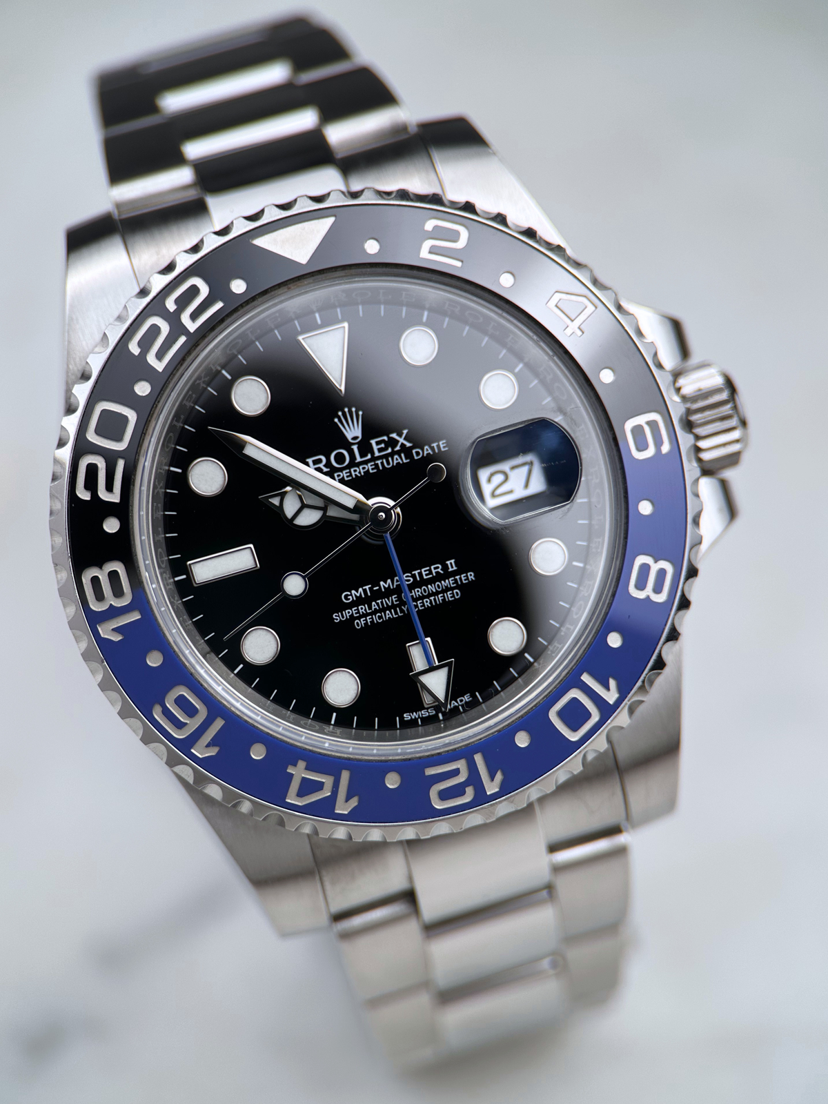 Rolex GMT Master II "Batman" 116710BLNR Fullset 2017
