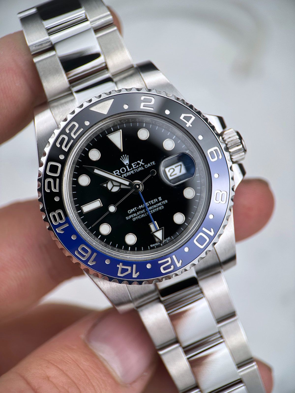 Rolex GMT Master II "Batman" 116710BLNR Fullset 2017