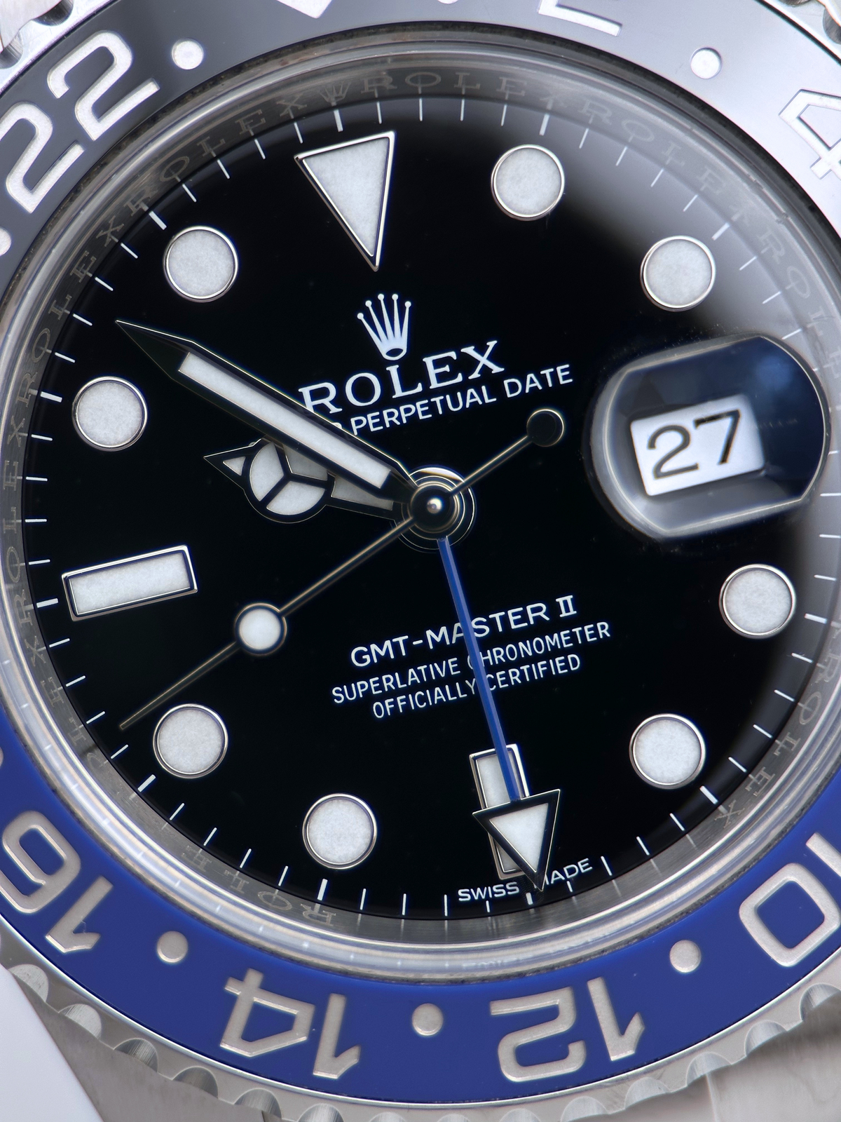 Rolex GMT Master II "Batman" 116710BLNR Fullset 2017