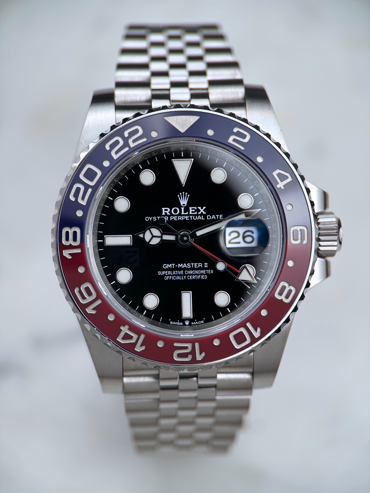 Rolex GMT Master II "Pepsi" 126170BLRO Fullset 2021