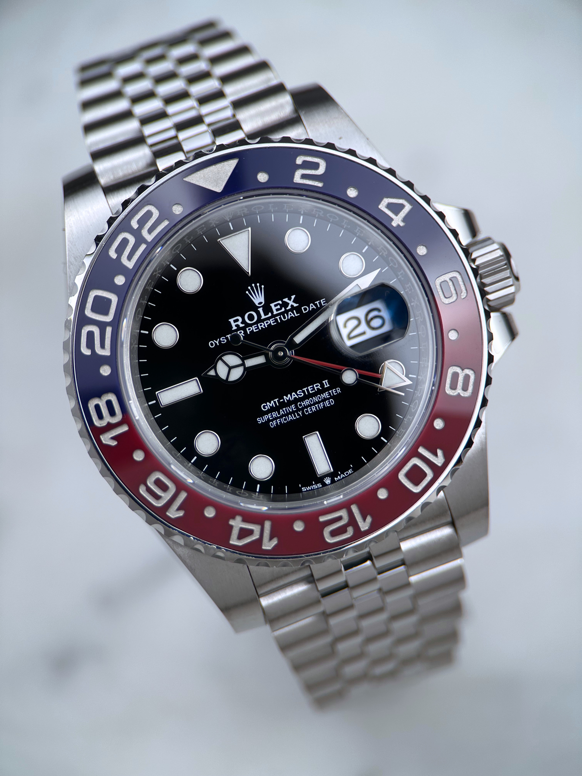 Rolex GMT Master II "Pepsi" 126170BLRO Fullset 2021