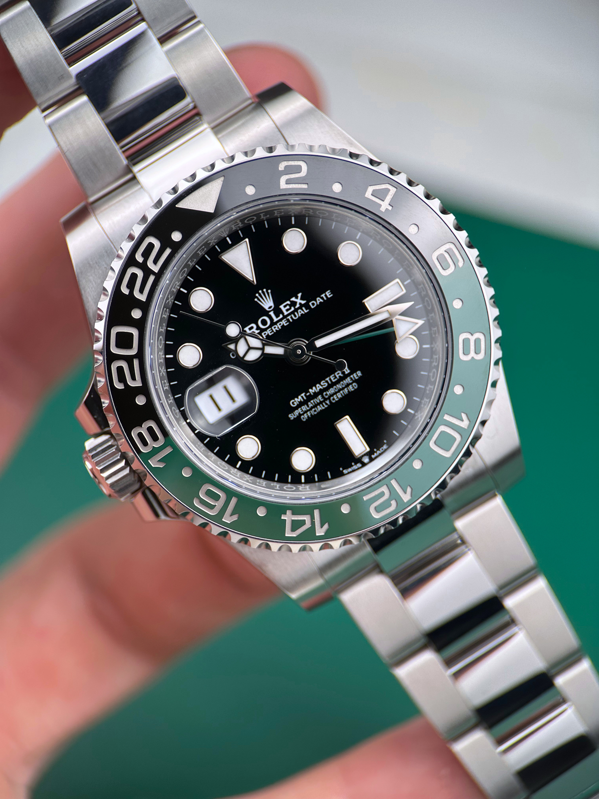 Rolex GMT Master II "Sprite" 126720VTNR Fullset 2025