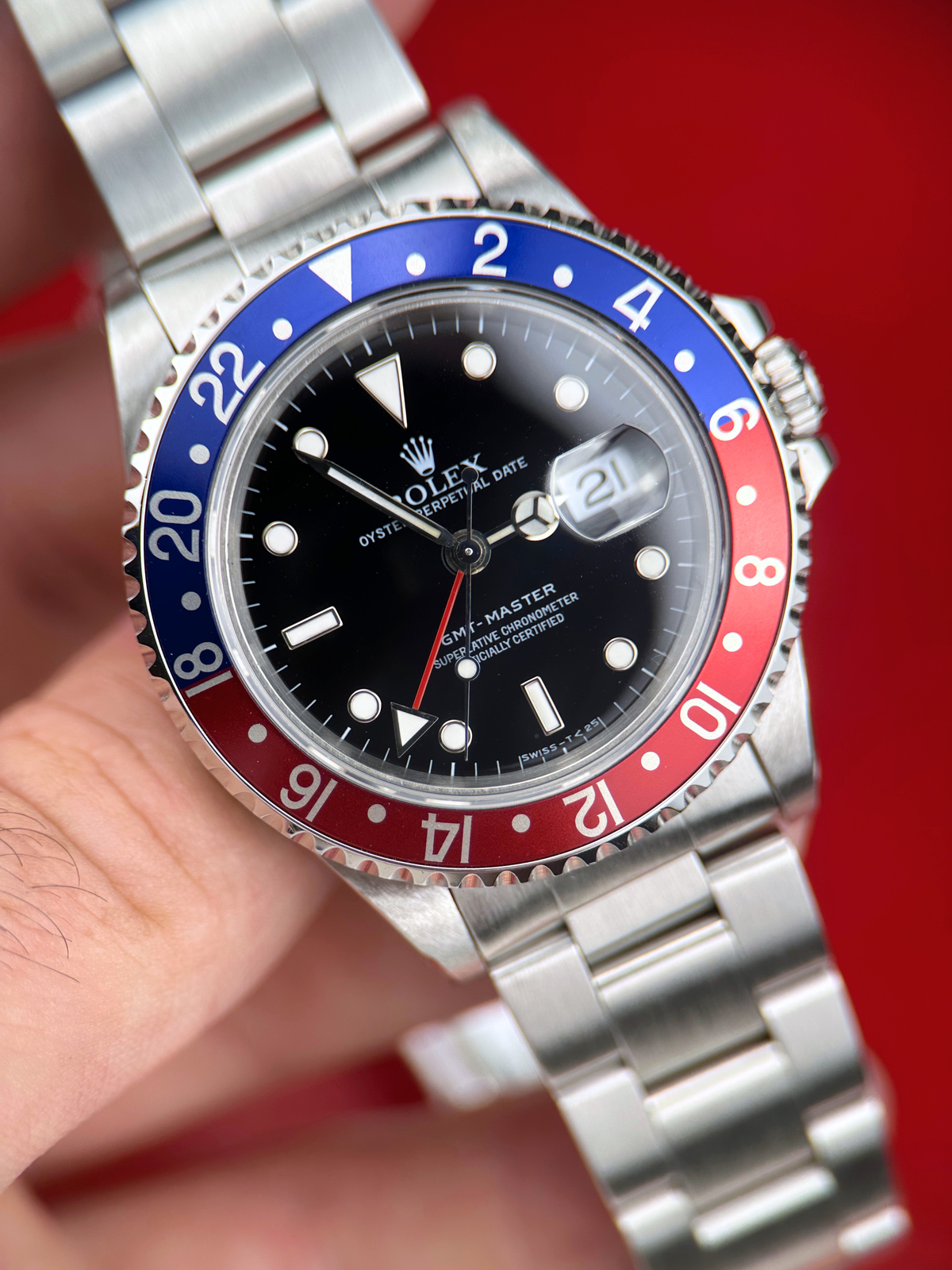 Rolex GMT Master " Pepsi" 16700 Org. Box