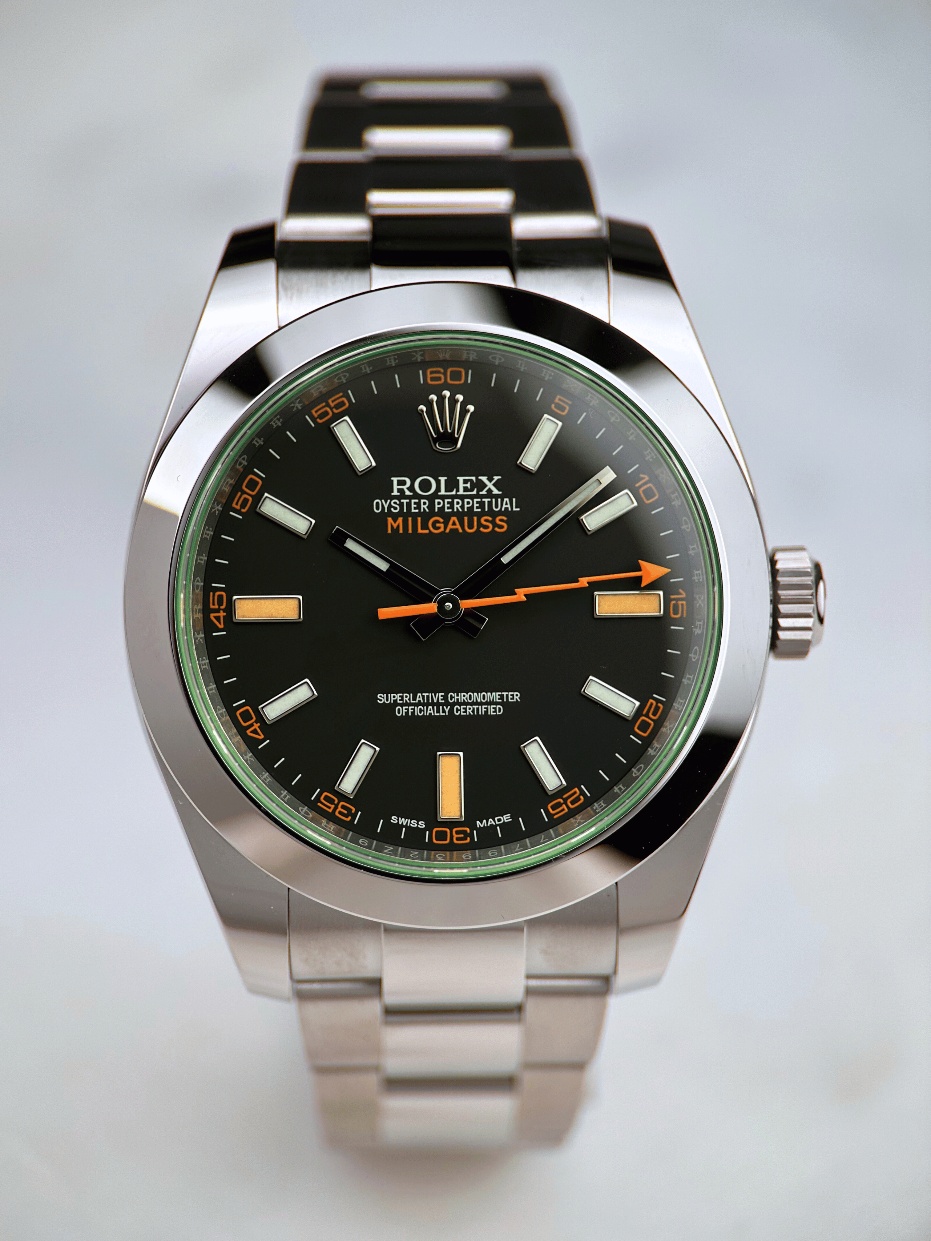 Rolex Milgauss 40mm 116400GV Fullset 2019