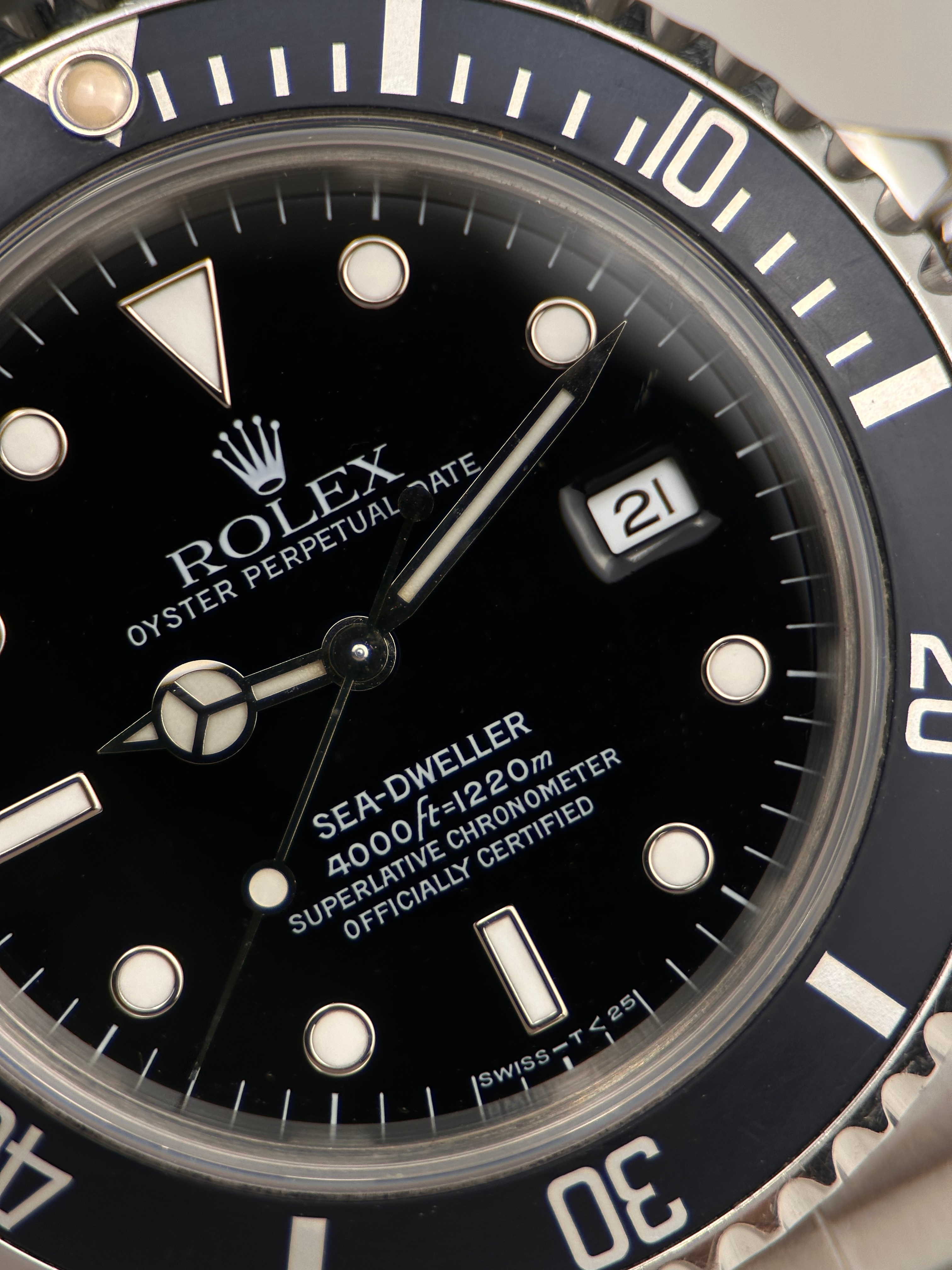Rolex Sea Dweller 16600 S-Serie 1993