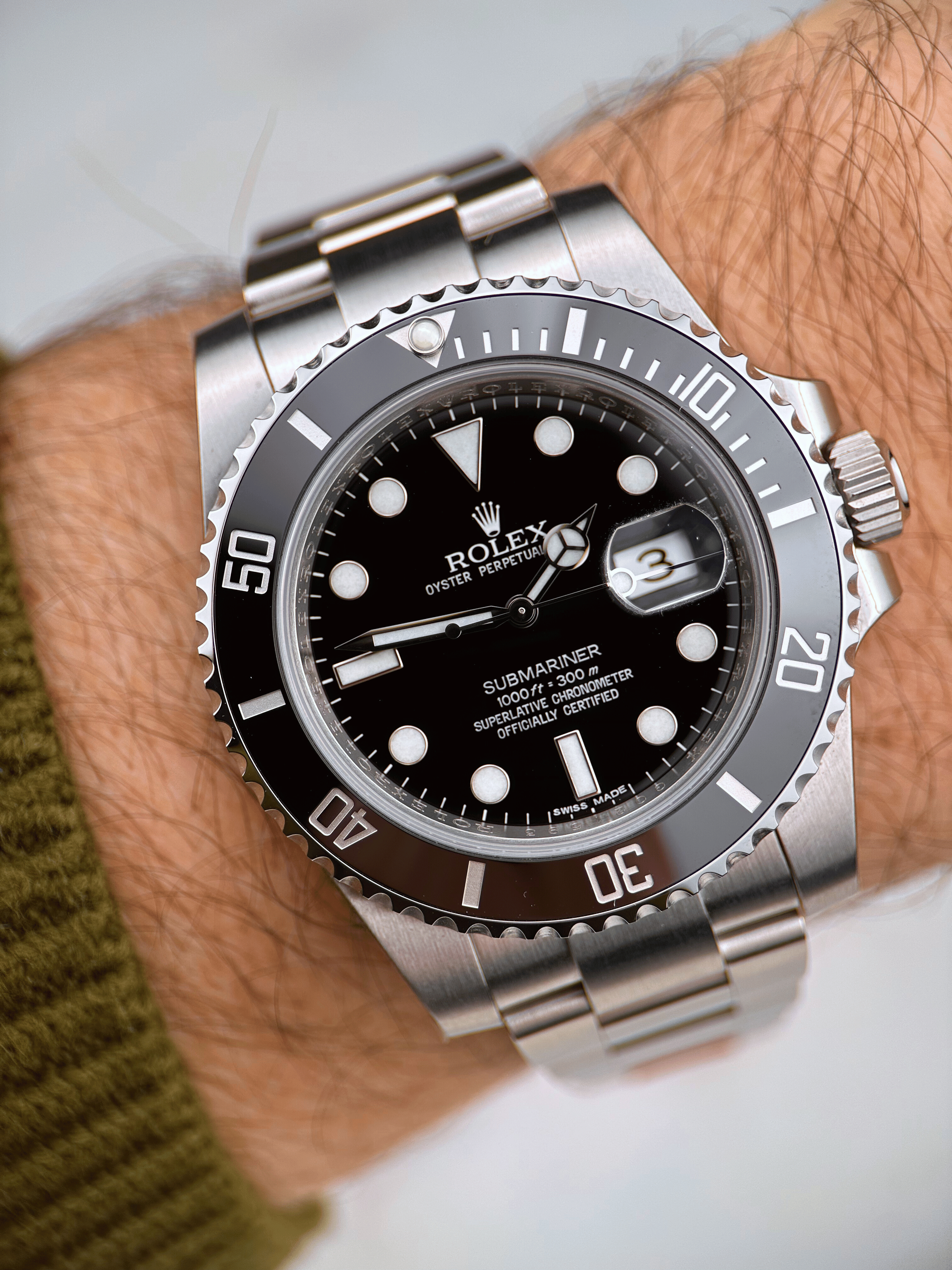 Rolex Submariner Date 116610LN Fullset 2012 "Full Sticker"