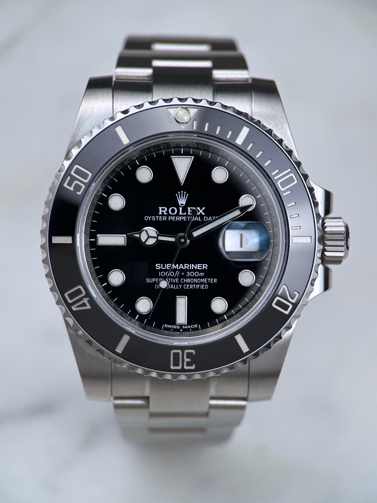 Rolex Submariner Date 40 Schwarz 116610LN Fullset 2020