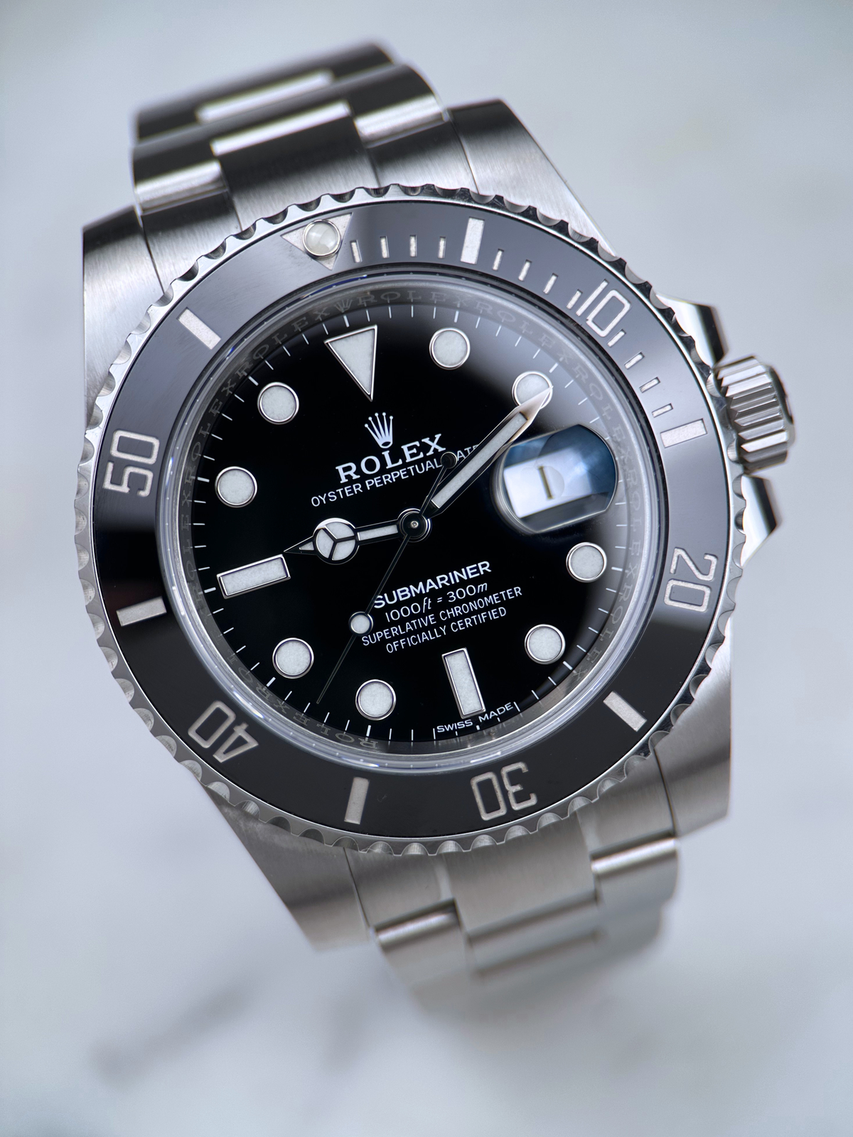 Rolex Submariner Date 40 Schwarz 116610LN Fullset 2020