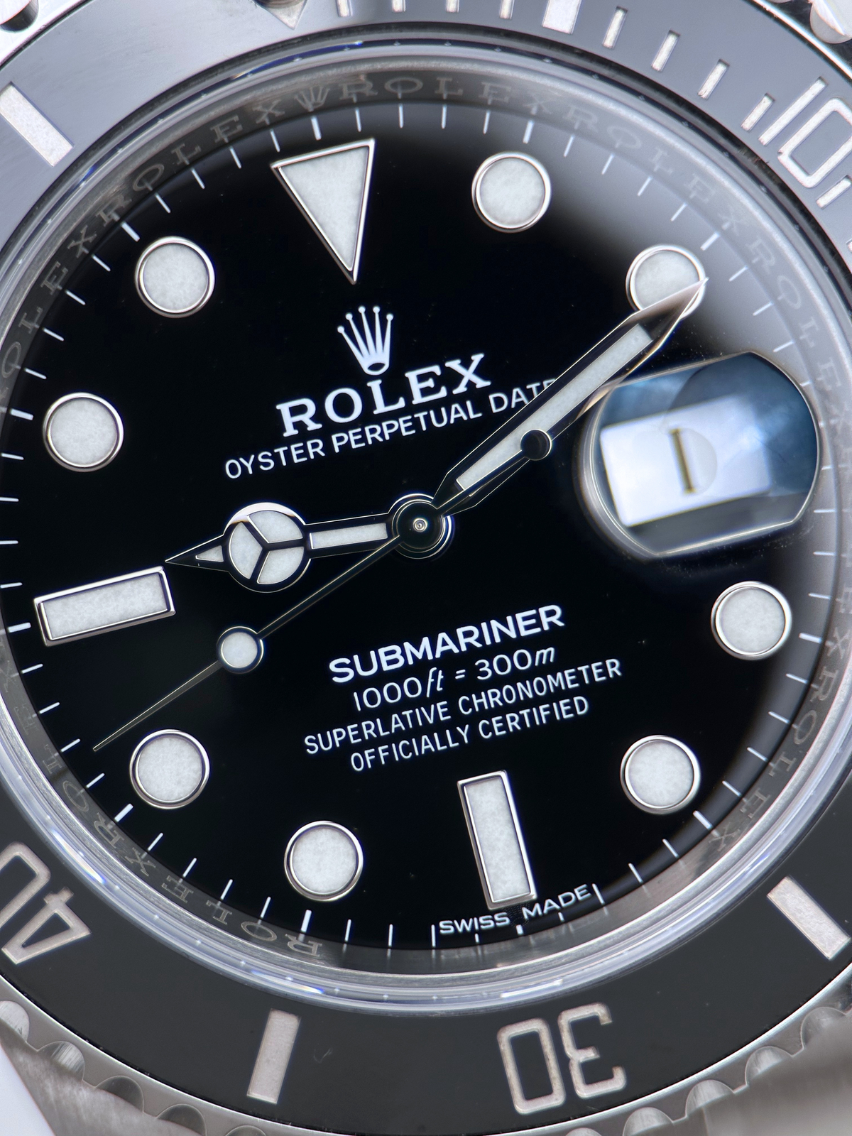 Rolex Submariner Date 40 Schwarz 116610LN Fullset 2020