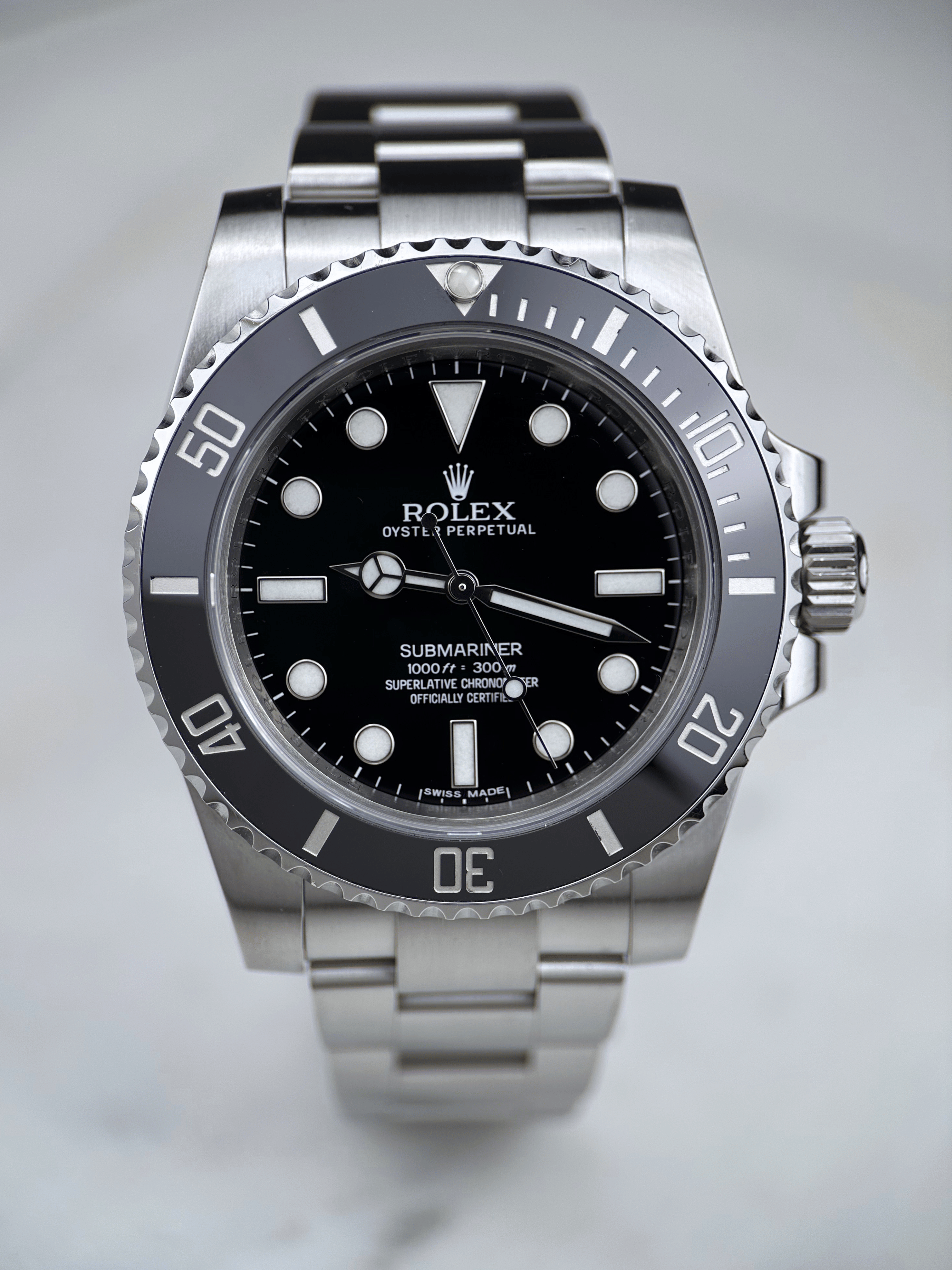 Rolex Submariner No Date 40MM 114060