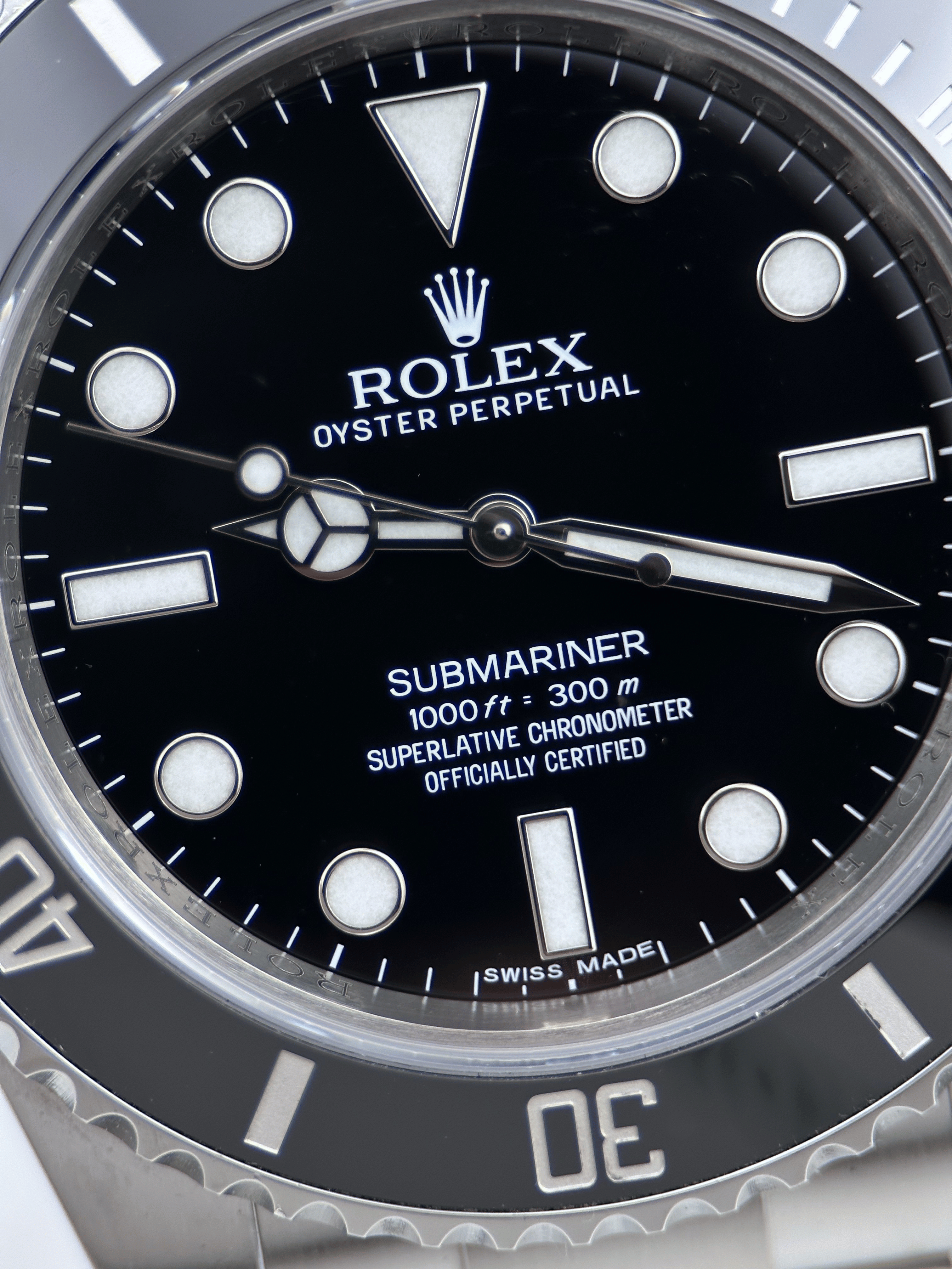 Rolex Submariner No Date 40MM 114060