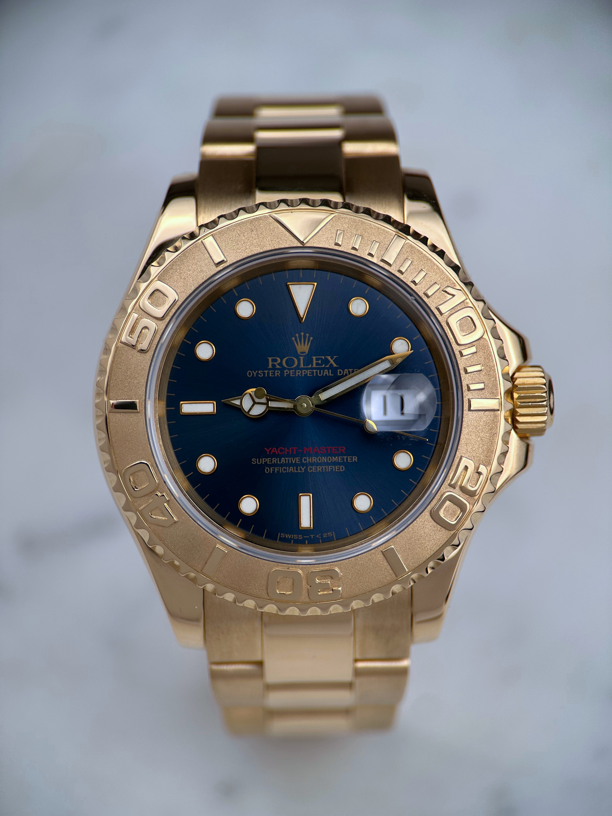 Rolex Yachtmaster 40 Blau 16628 Fullset 1999