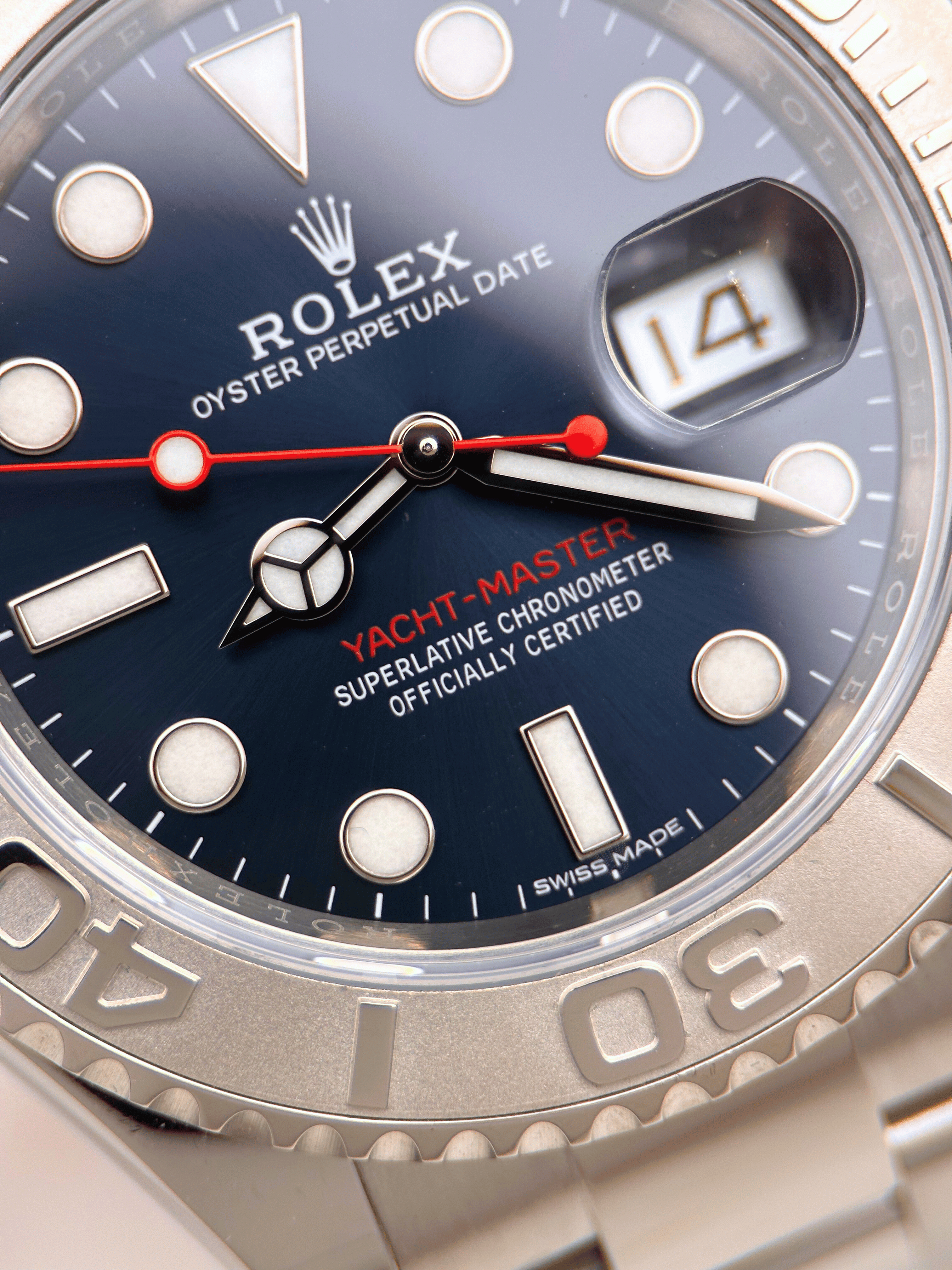 Rolex Yachtmaster Blau 116622 Fullset 2017 LC170